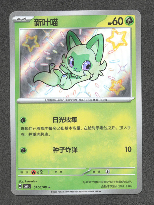 0106/09 Poussacha SHINY CN - Inconnu