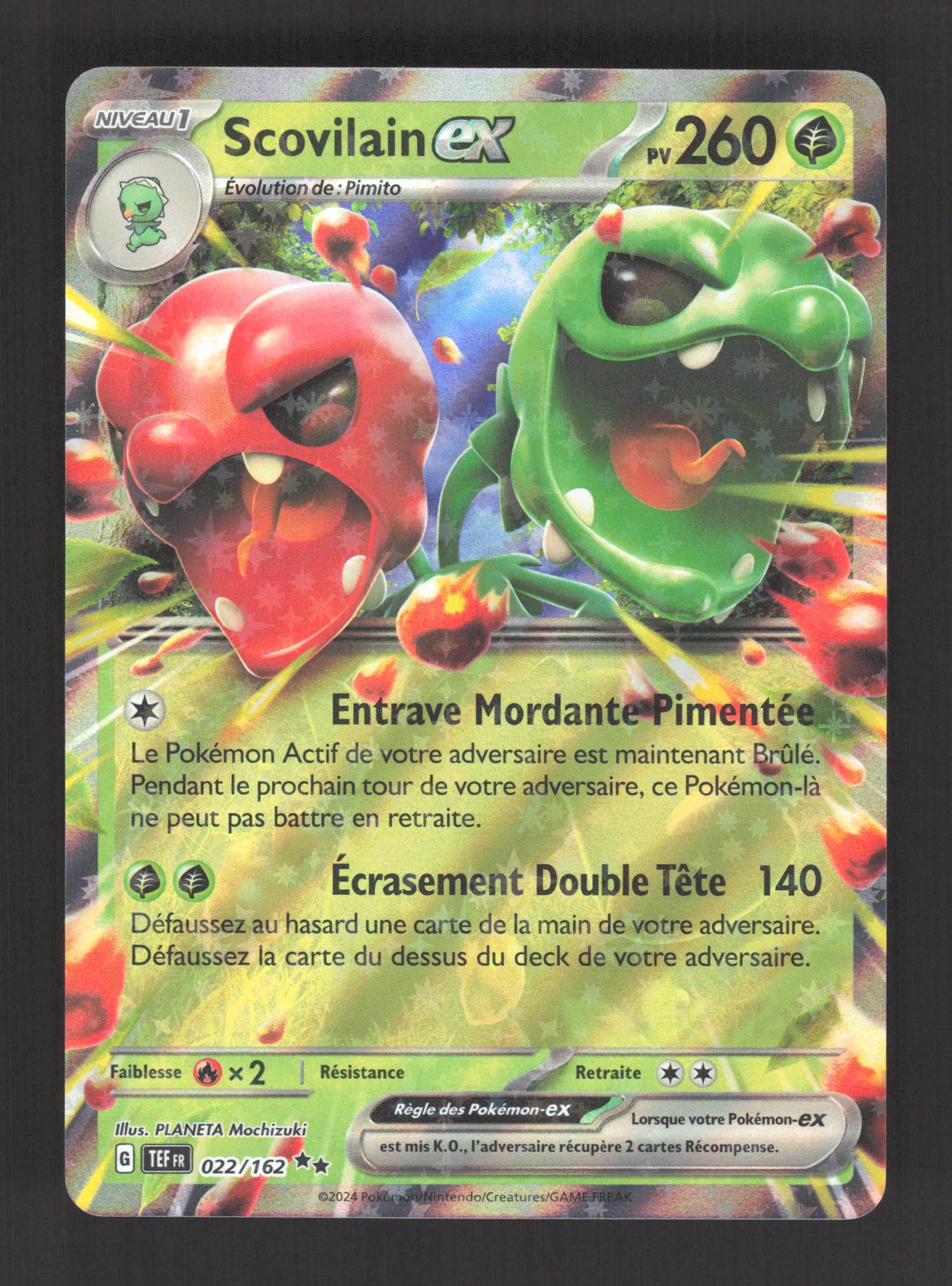 022/162 Scovilain EX - Forces Temporelles