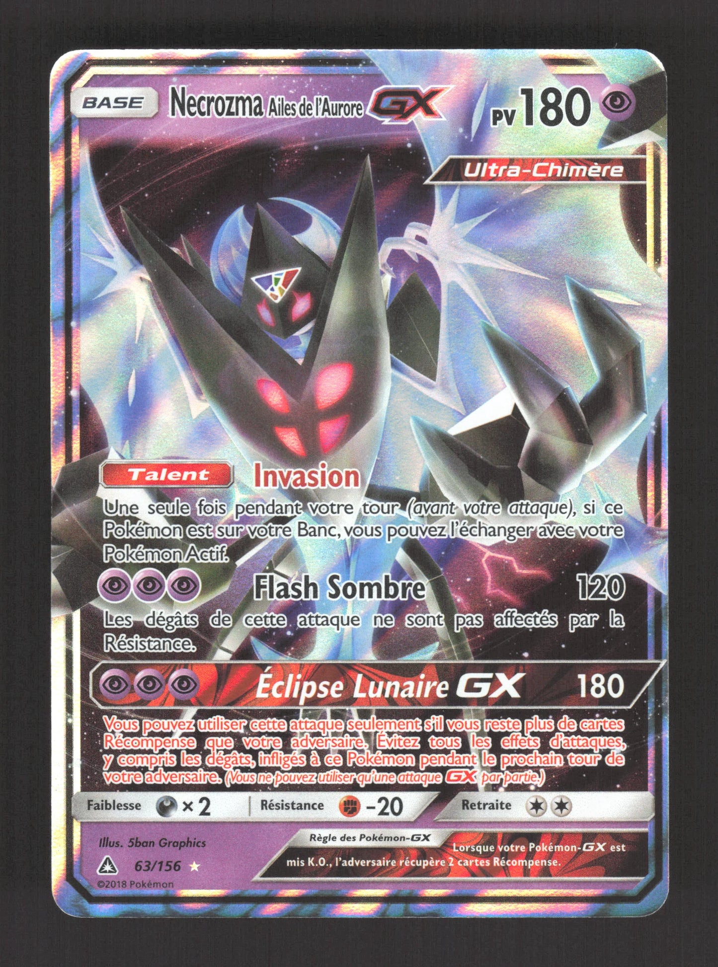 63/156 Necrozma GX - Ultra-Prisme