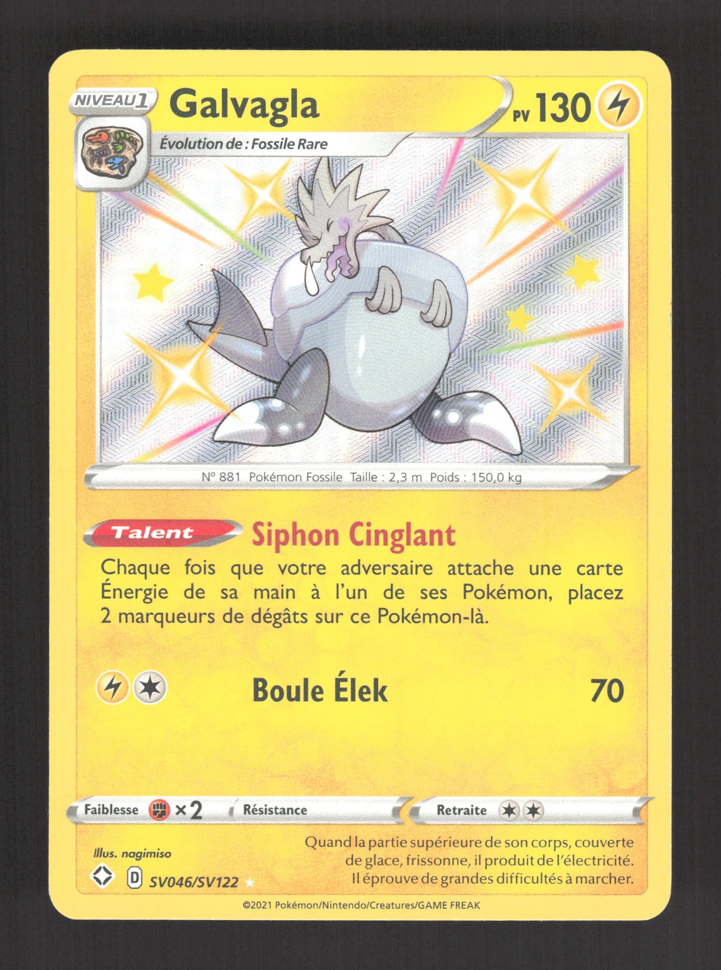 SV046/SV122 Galvagla SHINY - Destinées Radieuses