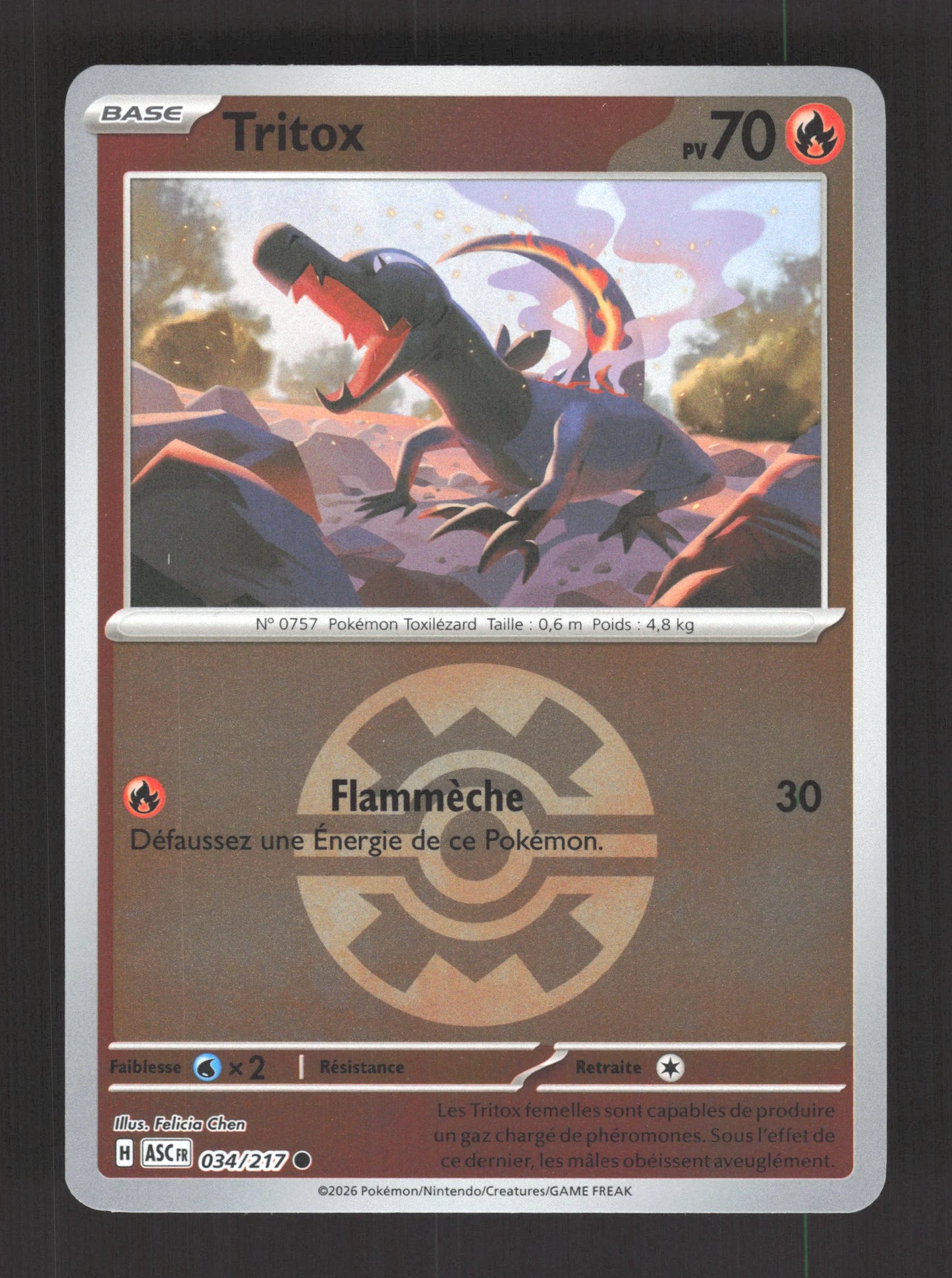 034/217 Tritox POKEBALL - Héros Transcendants