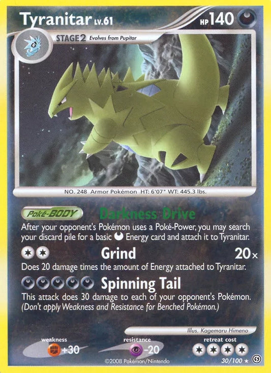 30/100 Tyranocif REVERSE - Tempête