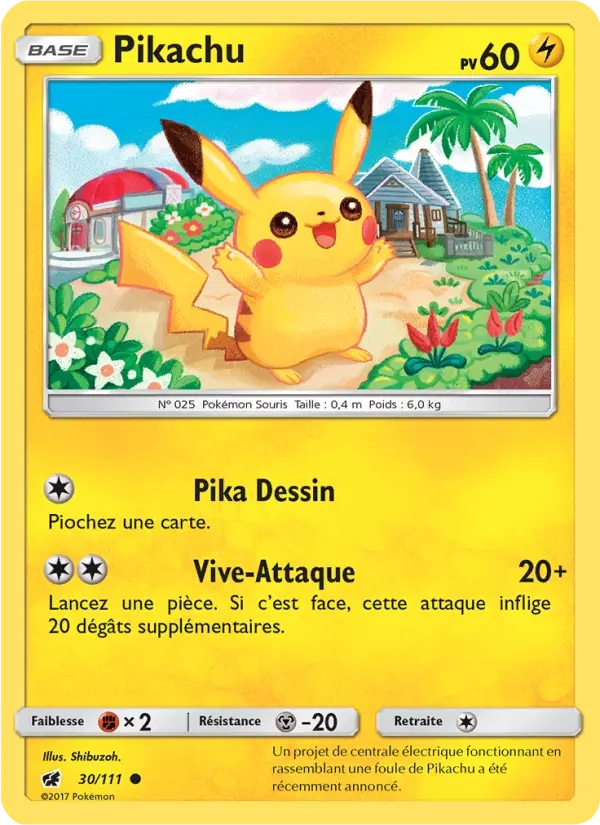 30/111 Pikachu CO - Invasion Carmin