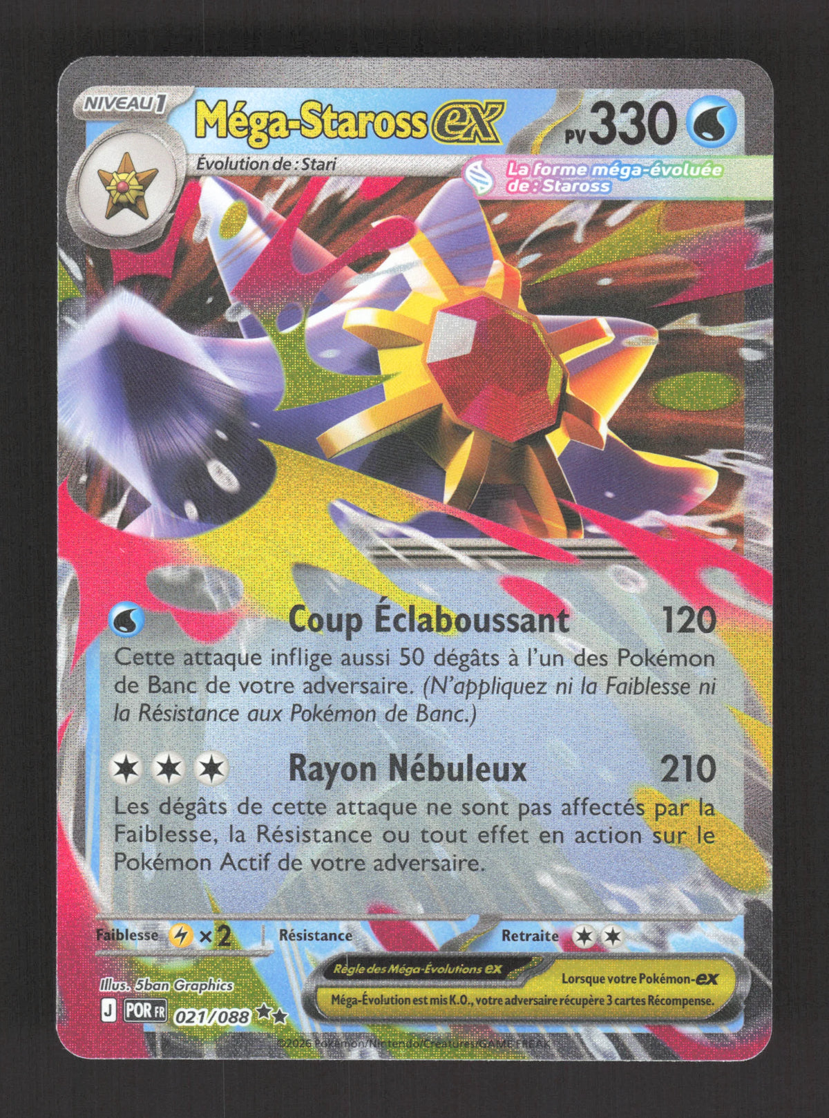 021/088 Mega Staross EX - Équilibre Parfait