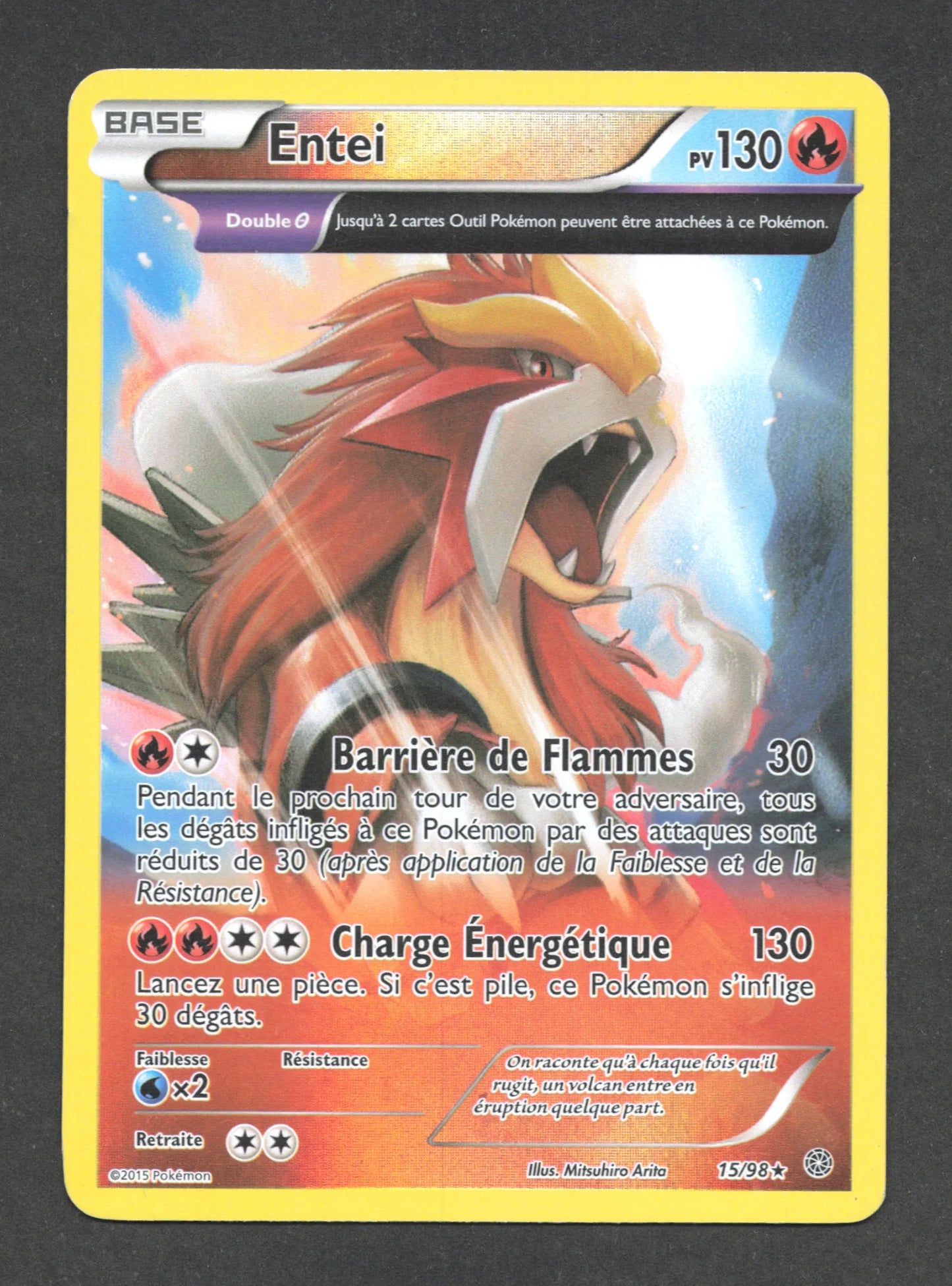 15/98 Entei REVERSE - Origines Antiques