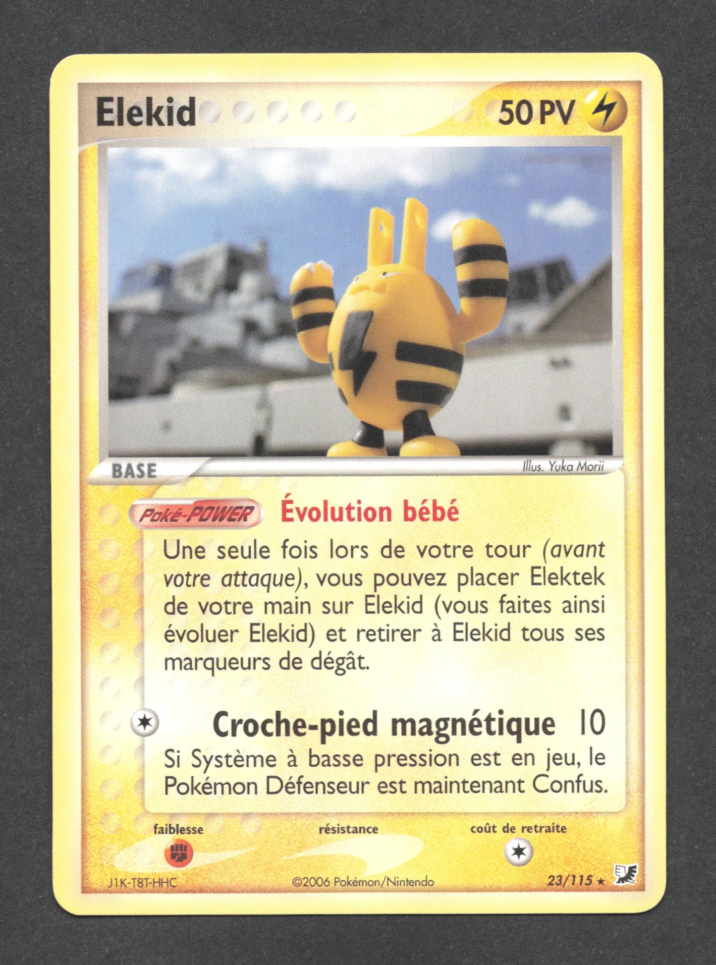 23/115 Elekid RARE - Forces Cachées