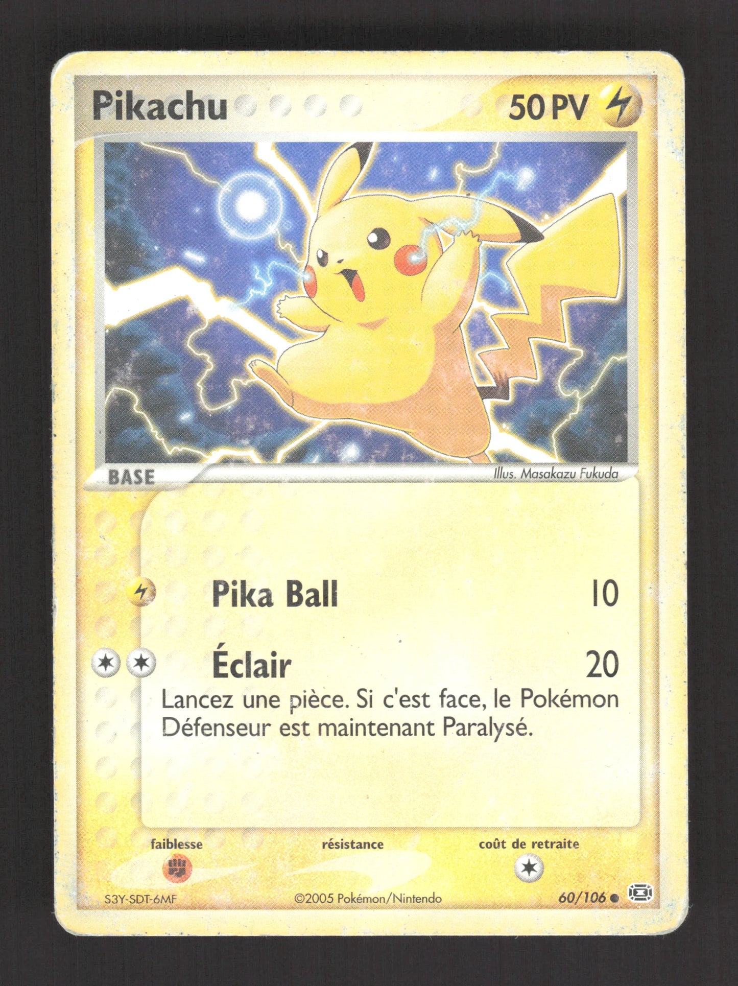 60/106 Pikachu CO - Émeraude