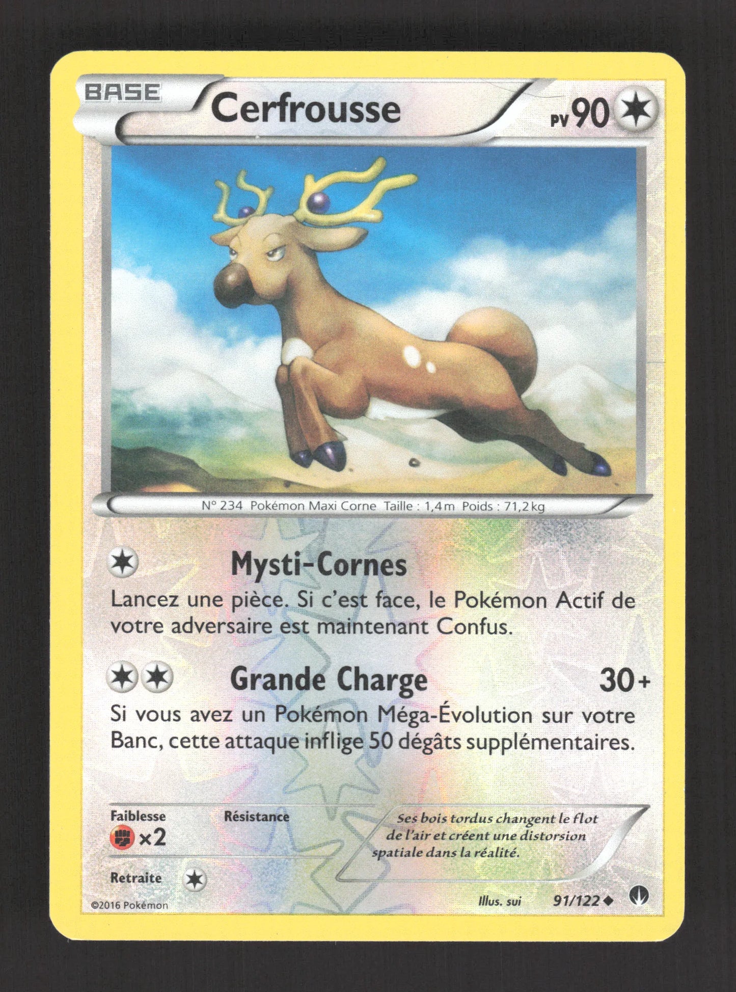 91/122 Cerfrousse REVERSE - Rupture Turbo