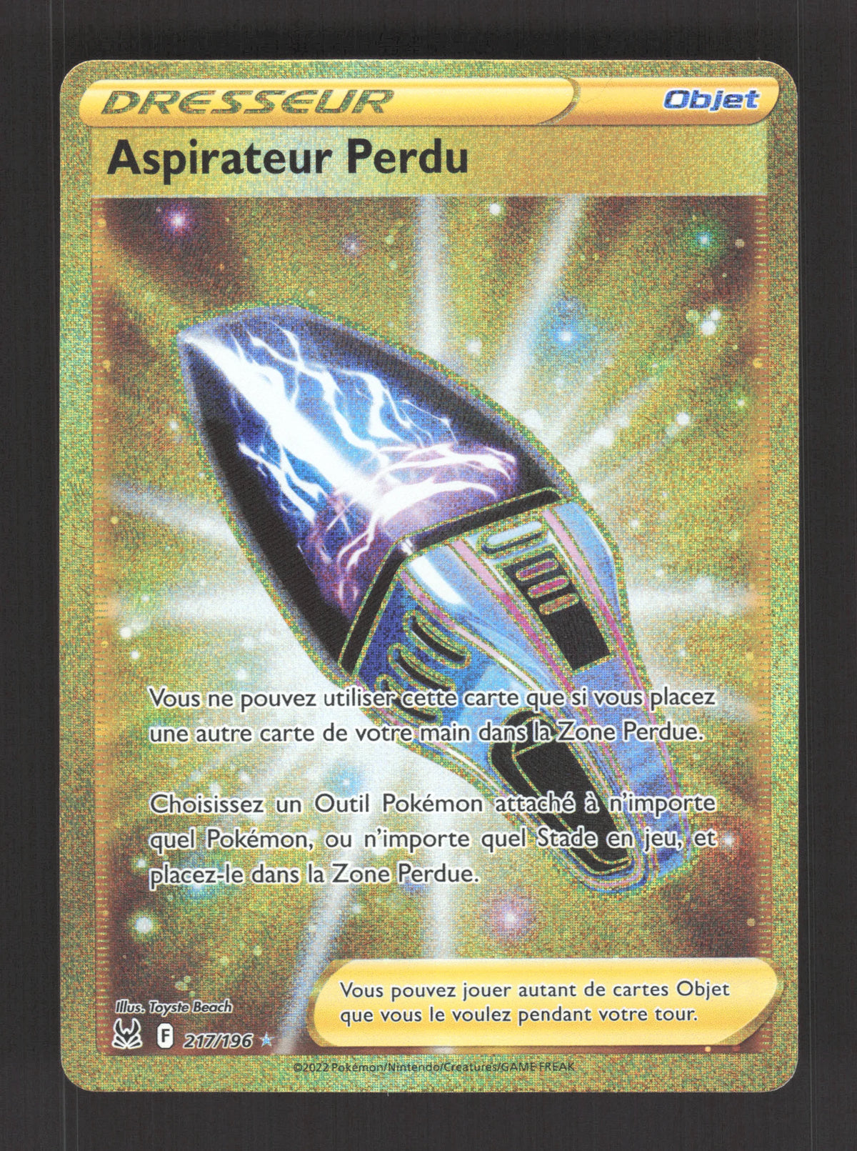 217/196 Aspirateur Perdu DRESSEUR - Origine Perdue