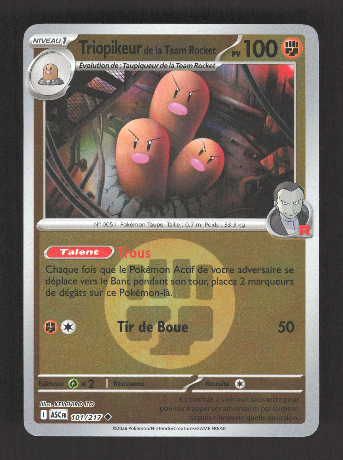 101/217 Triopikeur REVERSE ENERGIE - Héros Transcendants
