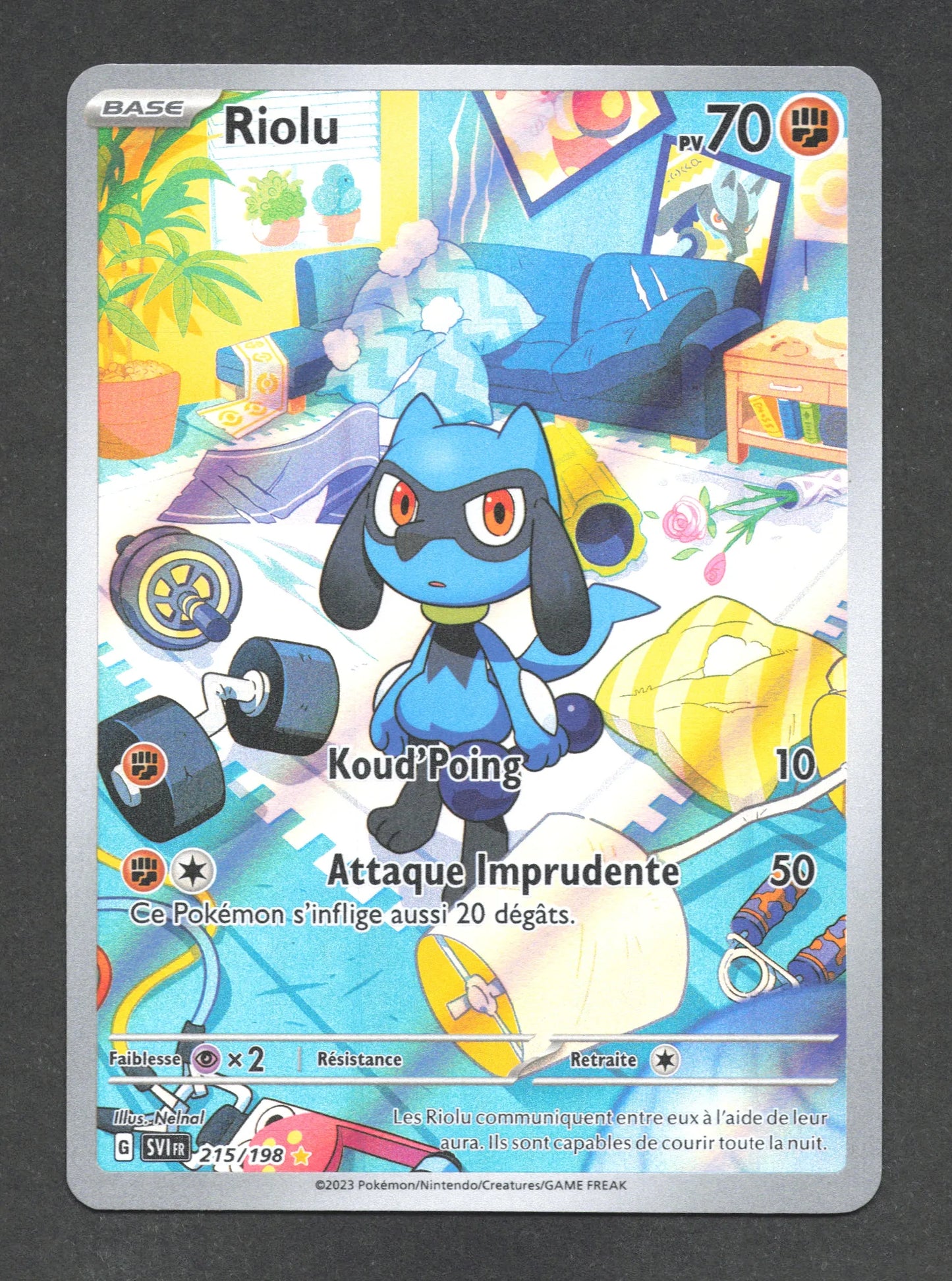 215/198 Riolu AR - Écarlate et Violet