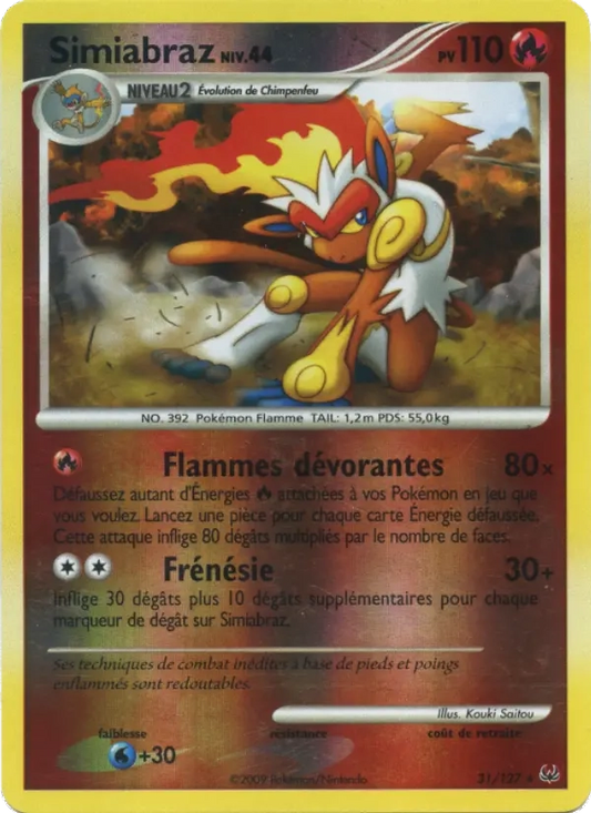 31/127 Simiabraz RARE - Platine