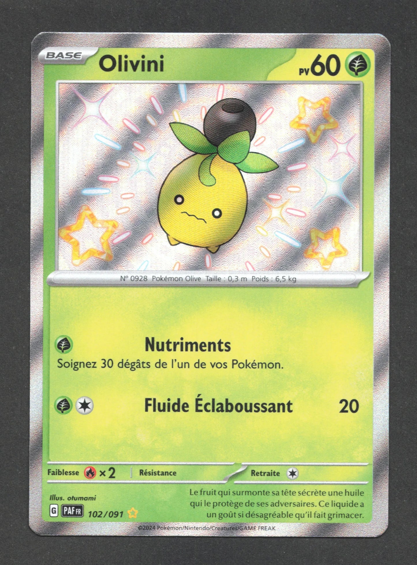 102/091 Olivini SHINY - Destinées de Paldea