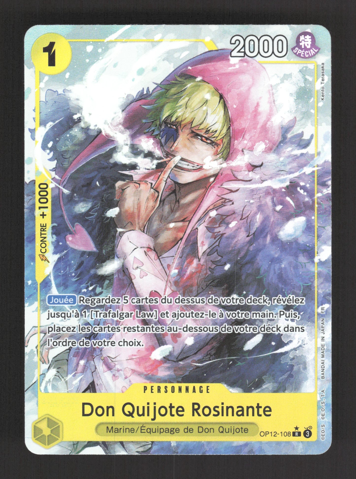 OP12-108-ALT Don Quijote Rosinante ALT - One Piece