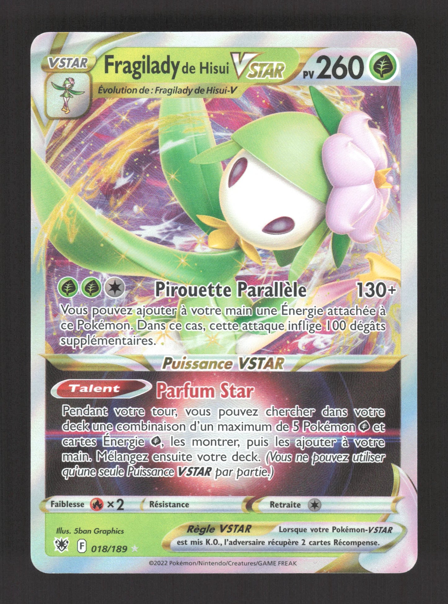 018/189 Fragilady VSTAR - Astres Radieux