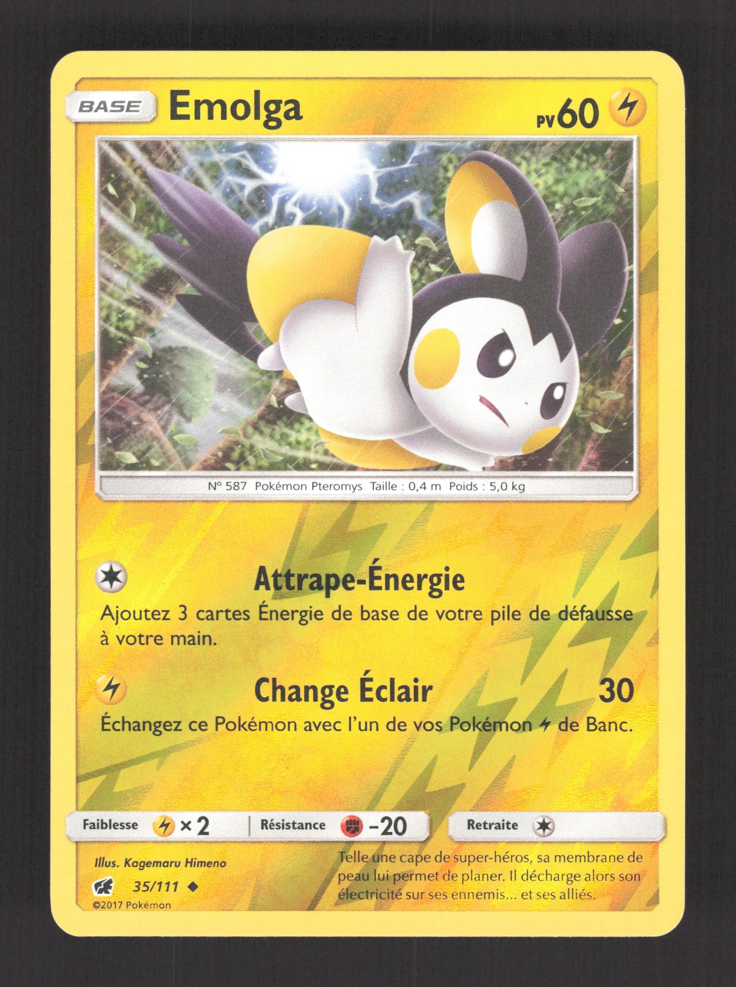 35/111 Emolga REVERSE - Invasion Carmin