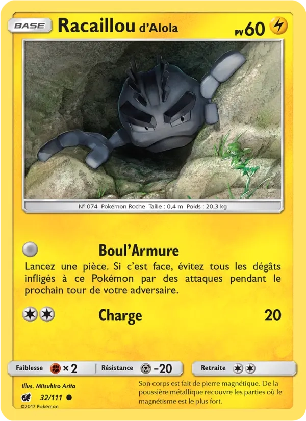 32/111 Racaillou REVERSE - Invasion Carmin