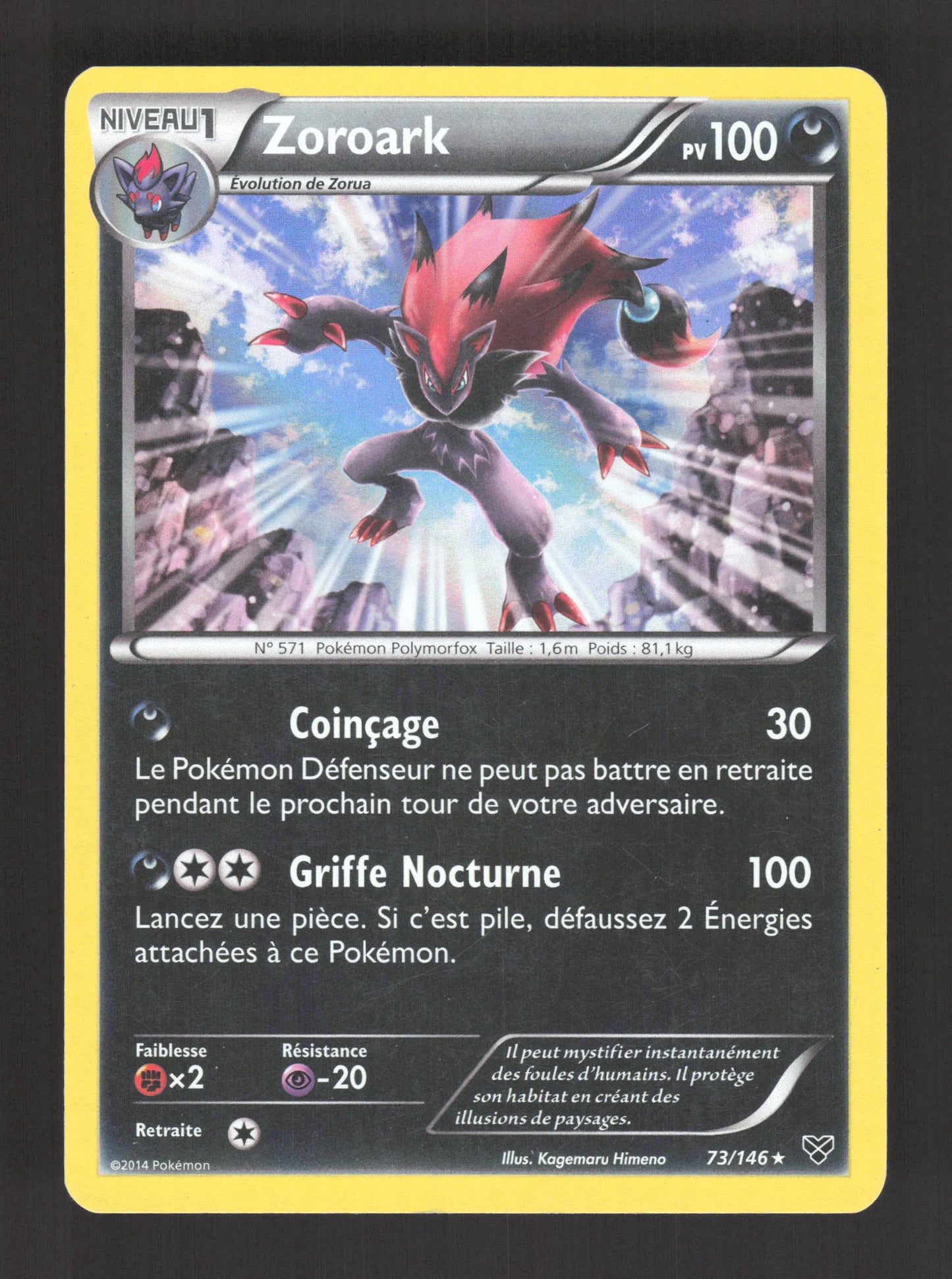73/146 Zoroark HOLO - XY