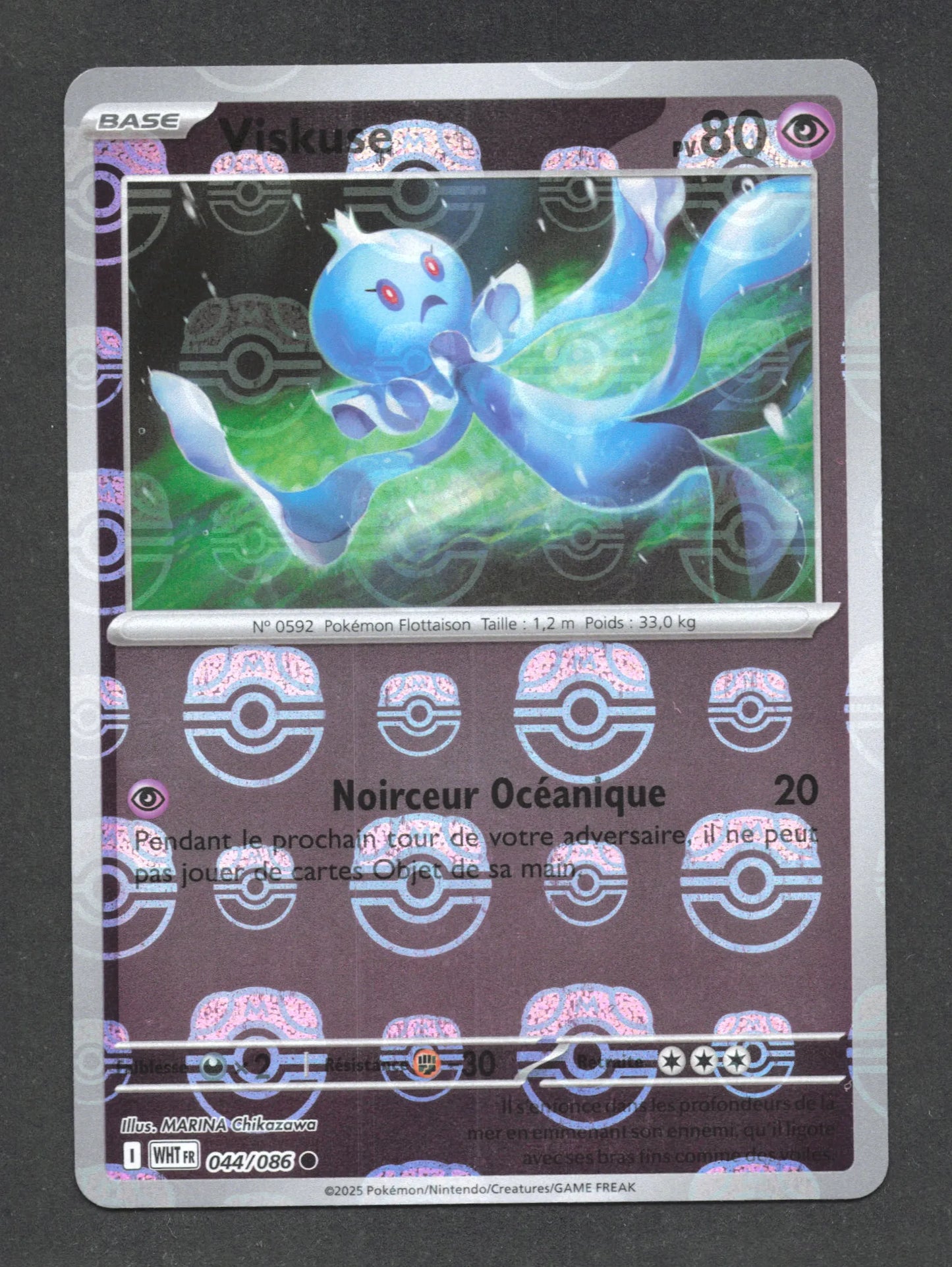 044/086 Viskuse MASTERBALL - Flamme Blanche - Masterball