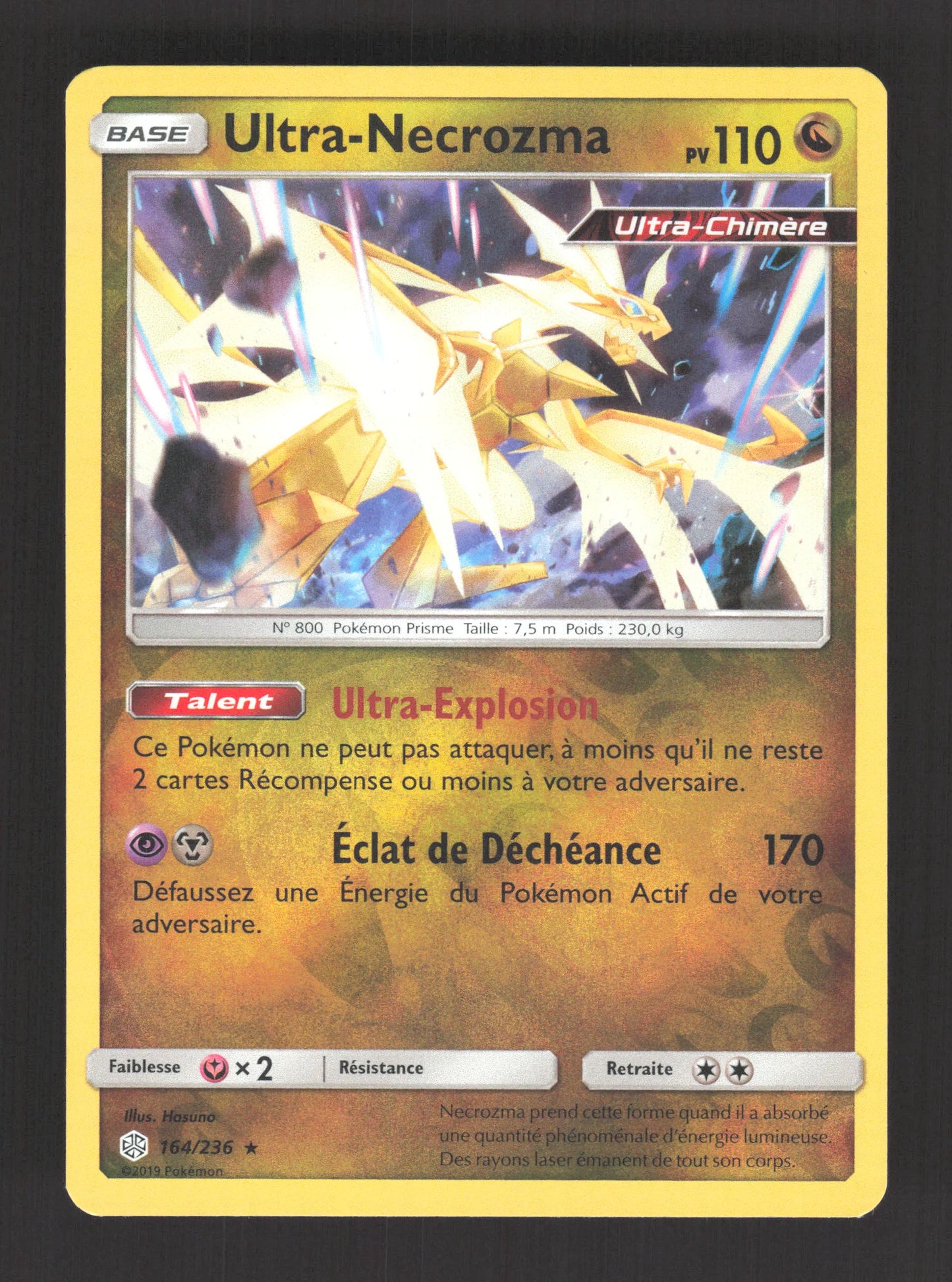 164/236 Ultra Necrozma REVERSE - Éclipse Cosmique