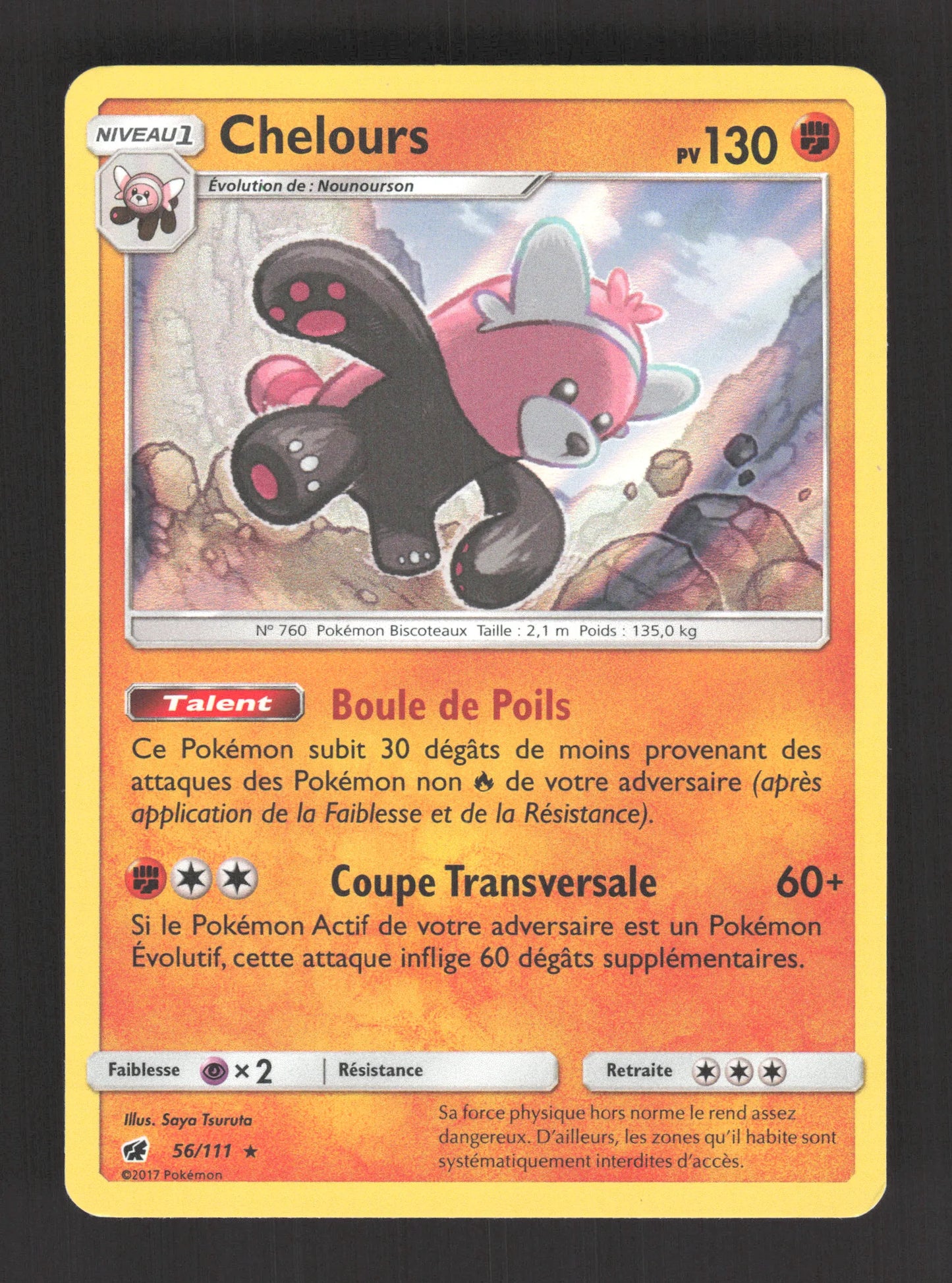 56/111 Chelours HOLO - Invasion Carmin