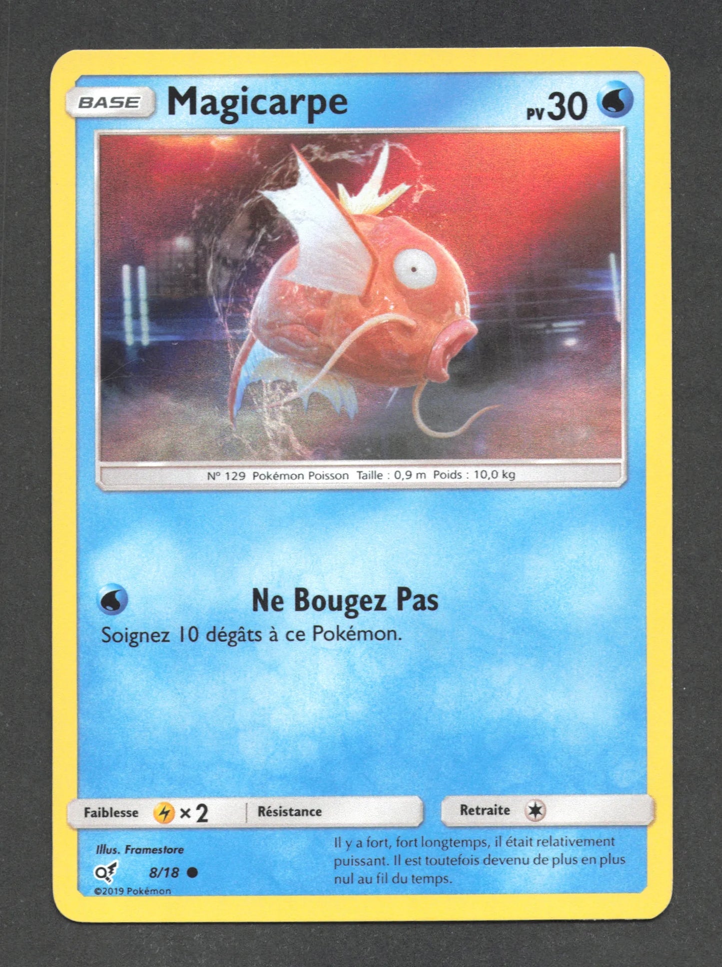 8/18 Magicarpe HOLO - Détective Pikachu