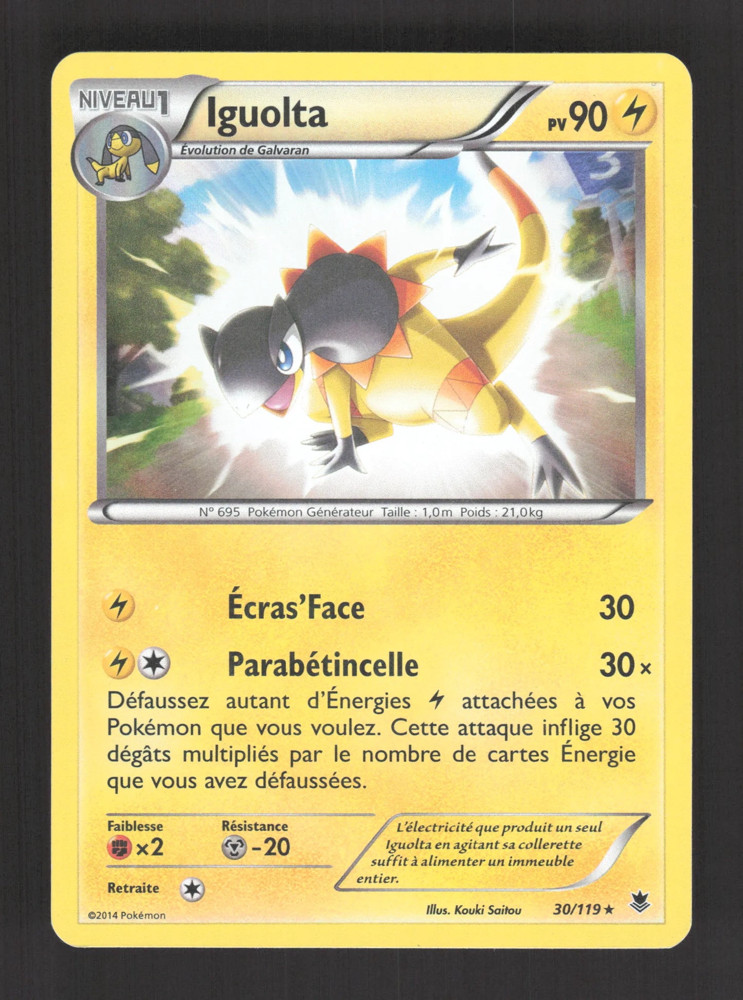 30/119 Iguolta HOLO - Vigueur Spectrale