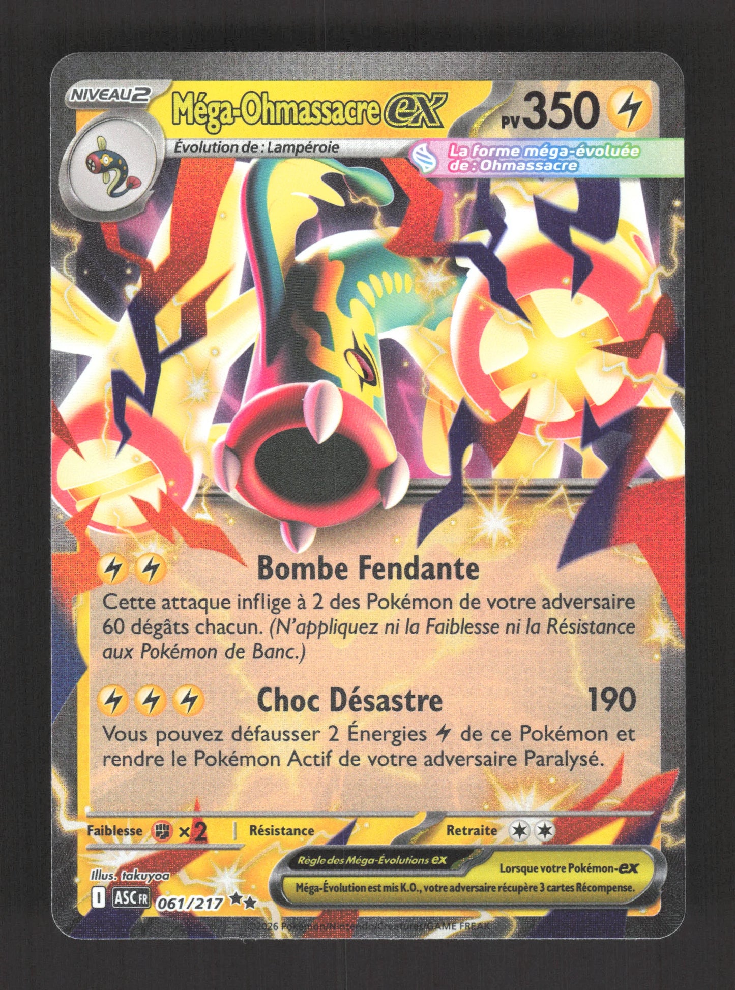 061/217 Mega Ohmassacre EX - Héros Transcendants
