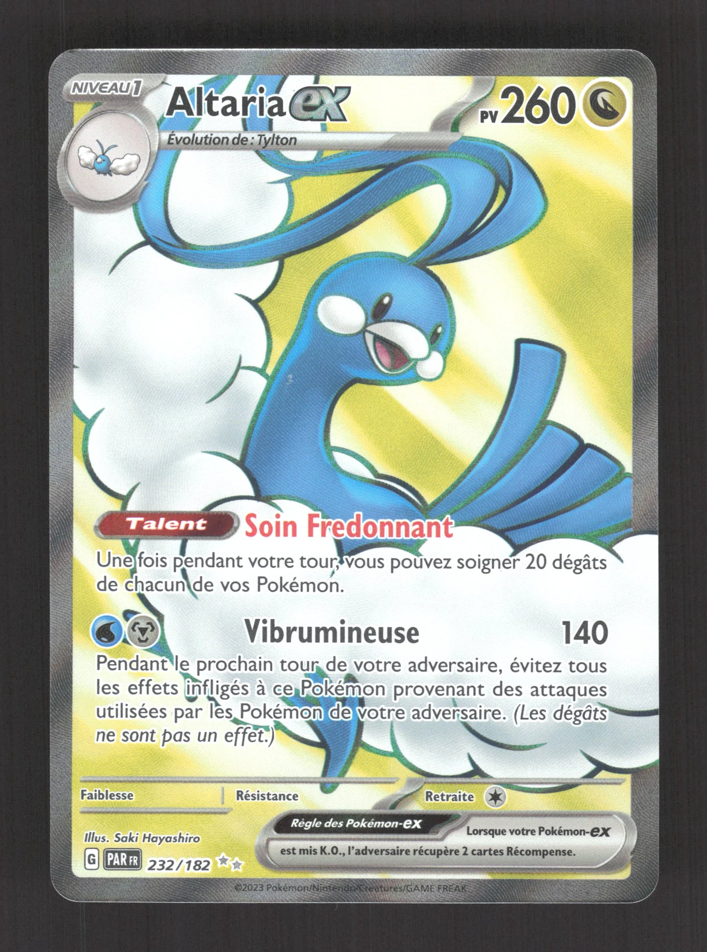 232/182 Altaria EX - Faille Paradoxe