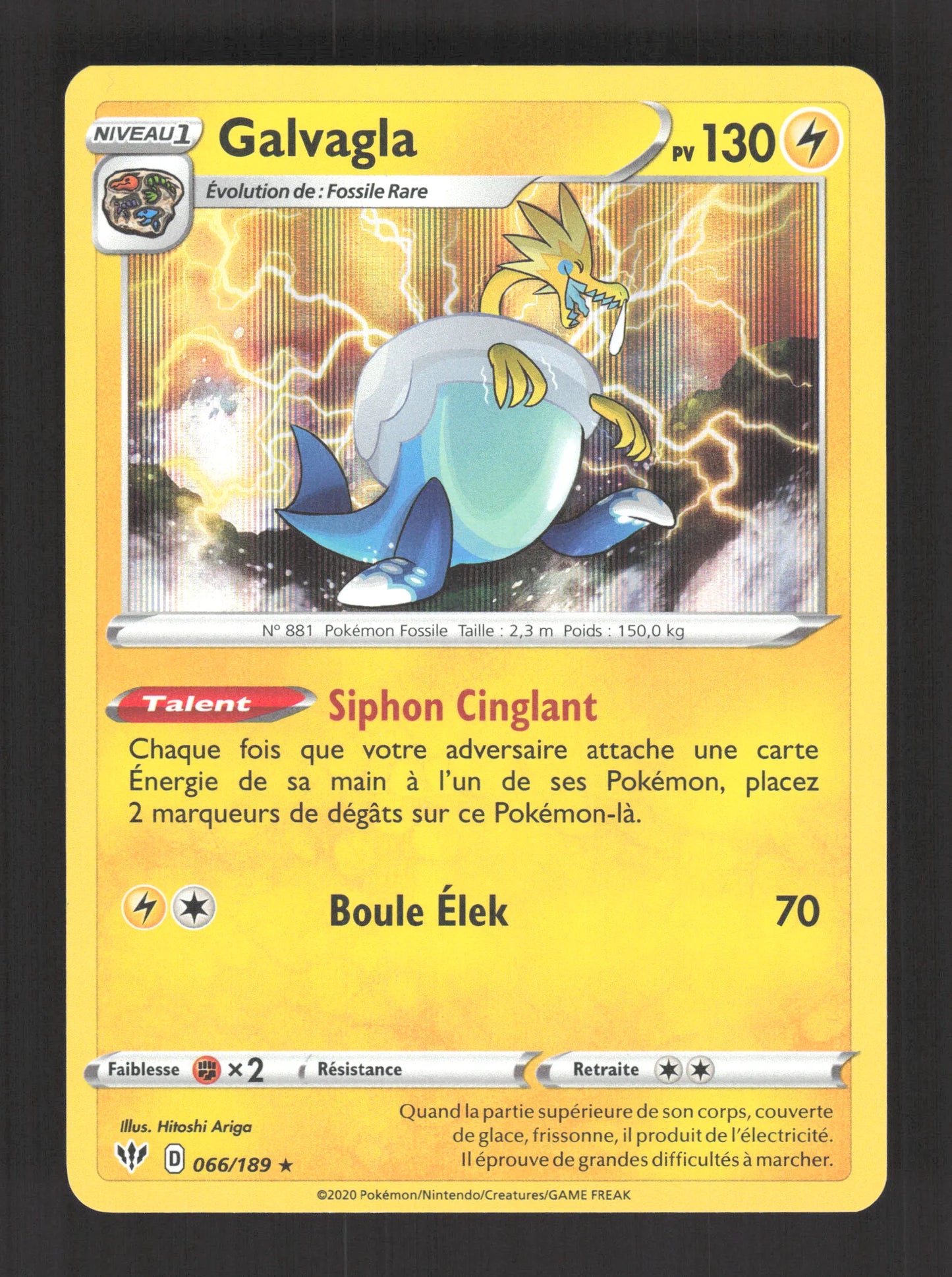 066/189 Galvagla HOLO - Ténèbres Embrasées