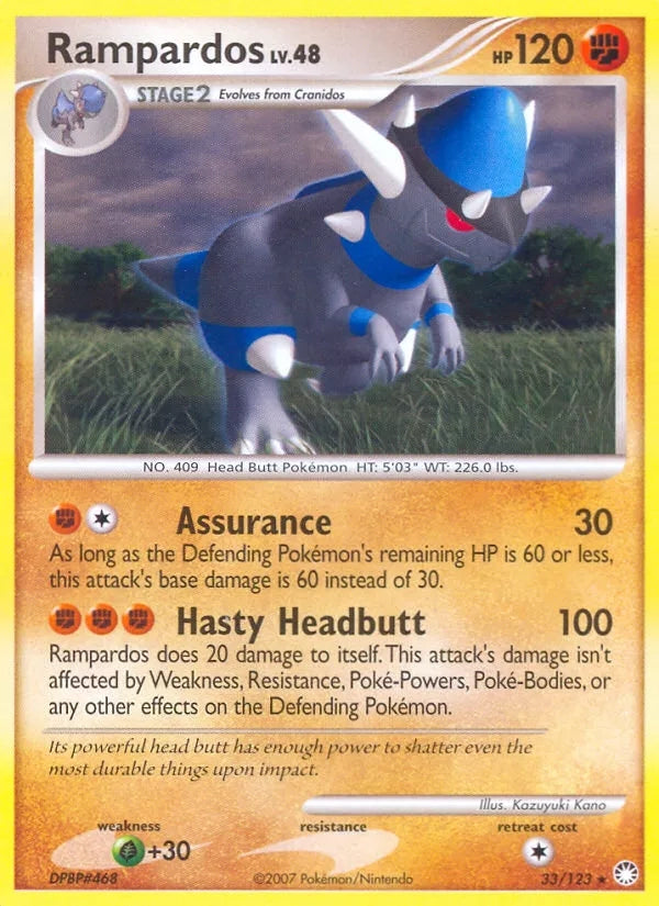 33/123 Charkos HOLO - Trésors Mystérieux