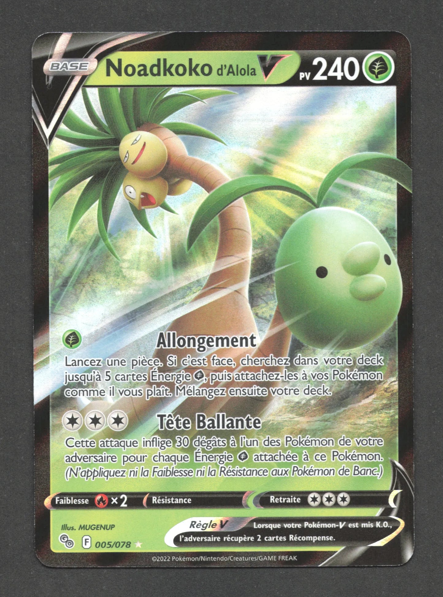 005/078 Noadkoko V - Pokémon GO