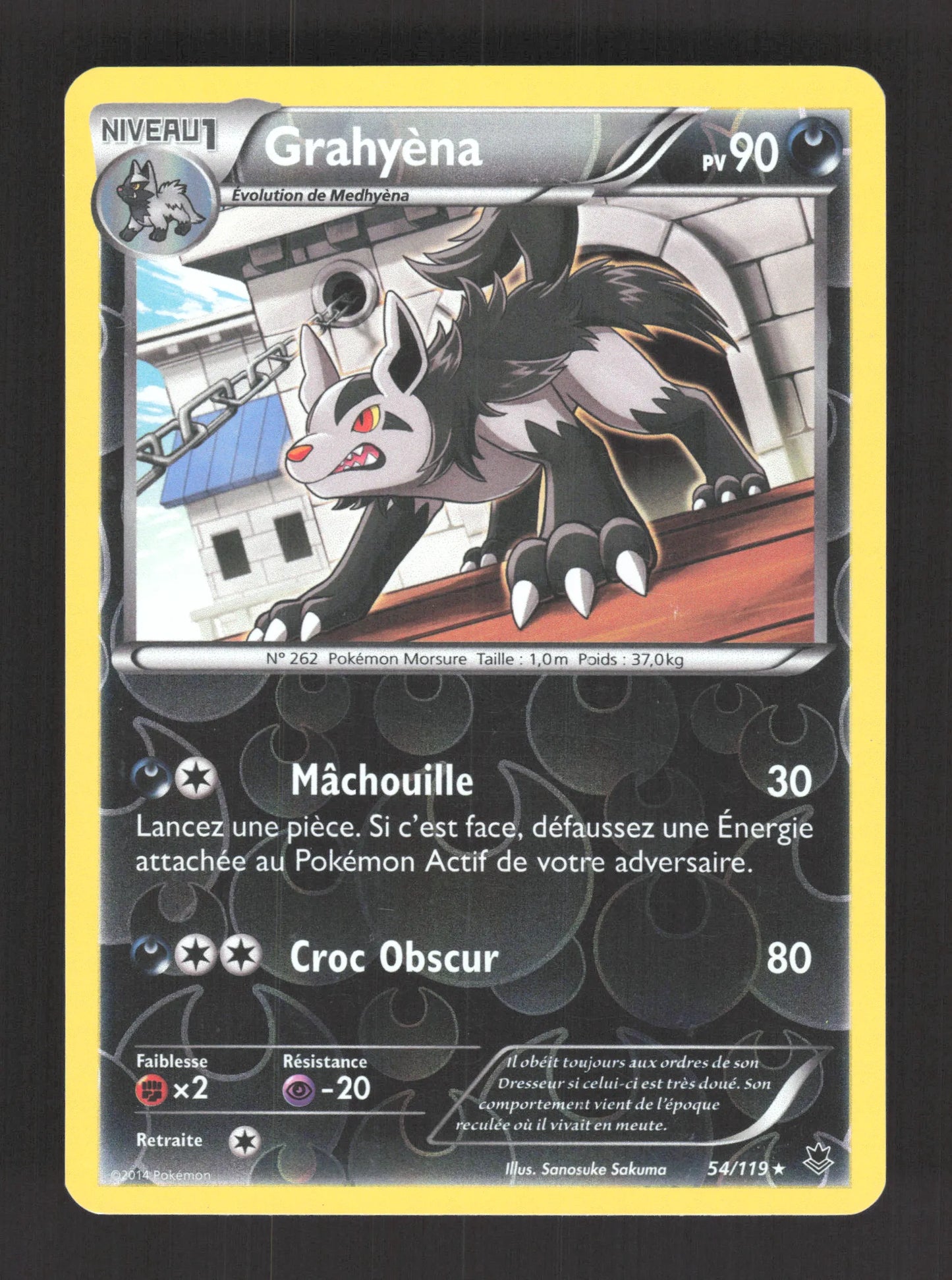 54/119 Grahyena REVERSE - Vigueur Spectrale