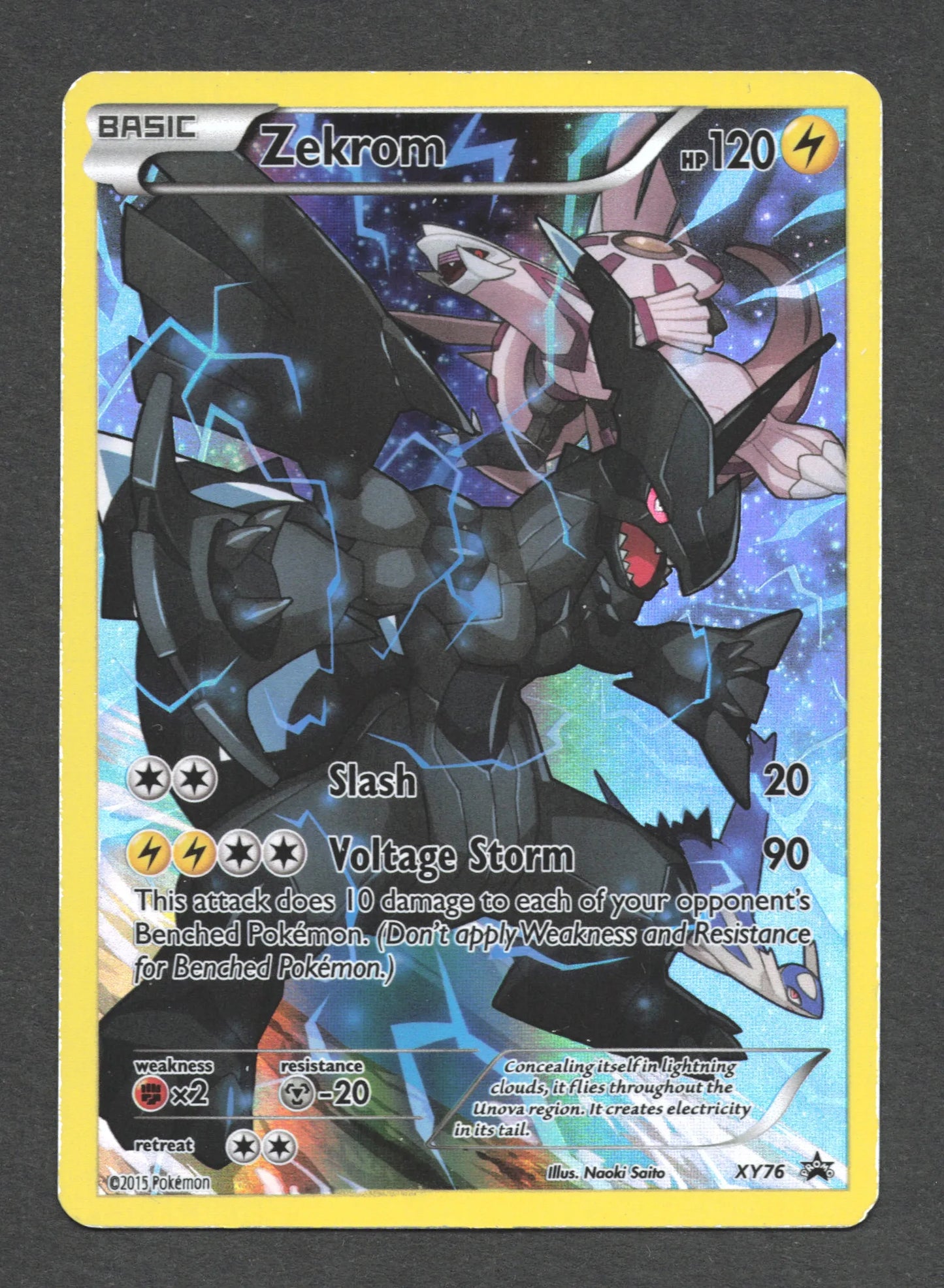 XY76 Zekrom FA - Anglais