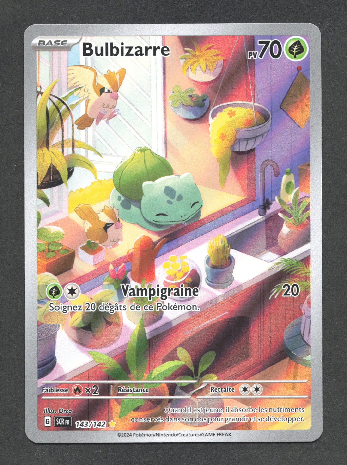 143/142 Bulbizarre AR - Couronne Stellaire