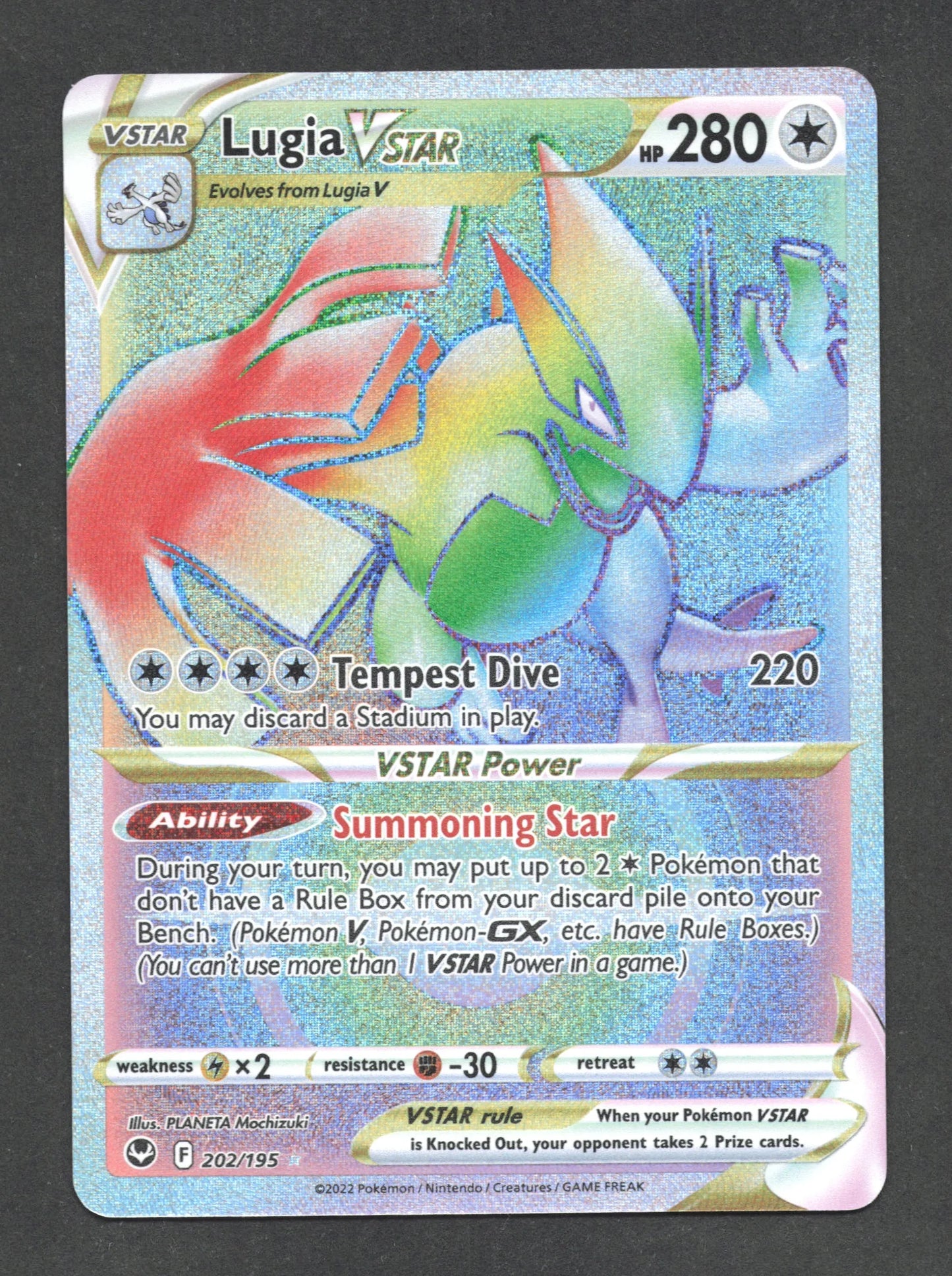 202/195 Lugia VSTAR ANGLAIS - Anglais