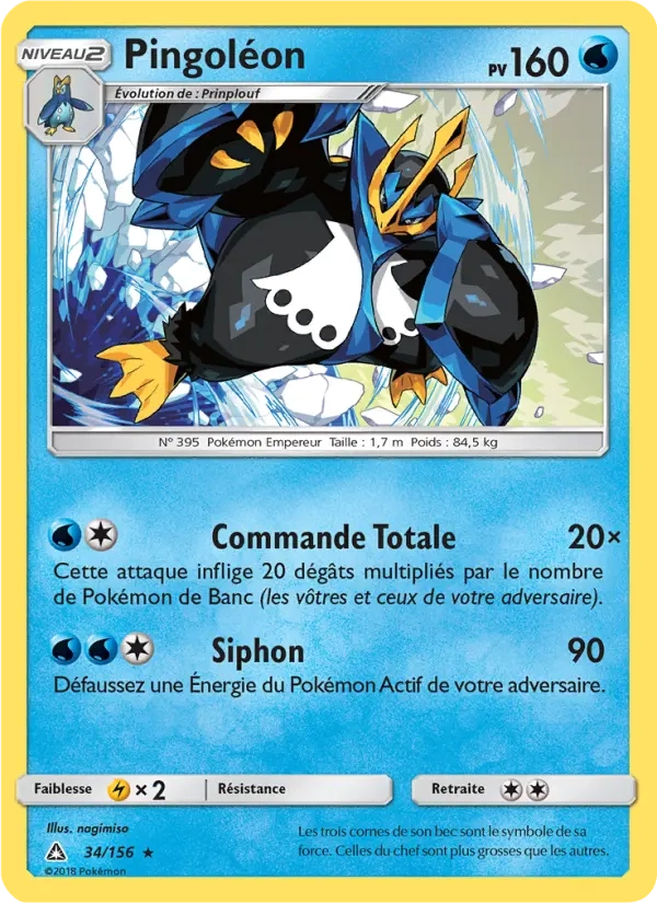34/156 Pingoleon HOLO MOSAIQUE - Ultra-Prisme