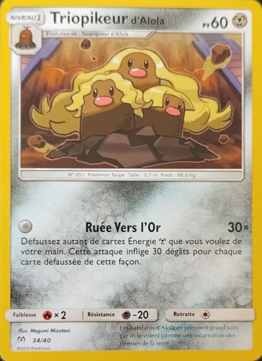 34/40 Triopikeur HOLO - McDonald's 2019