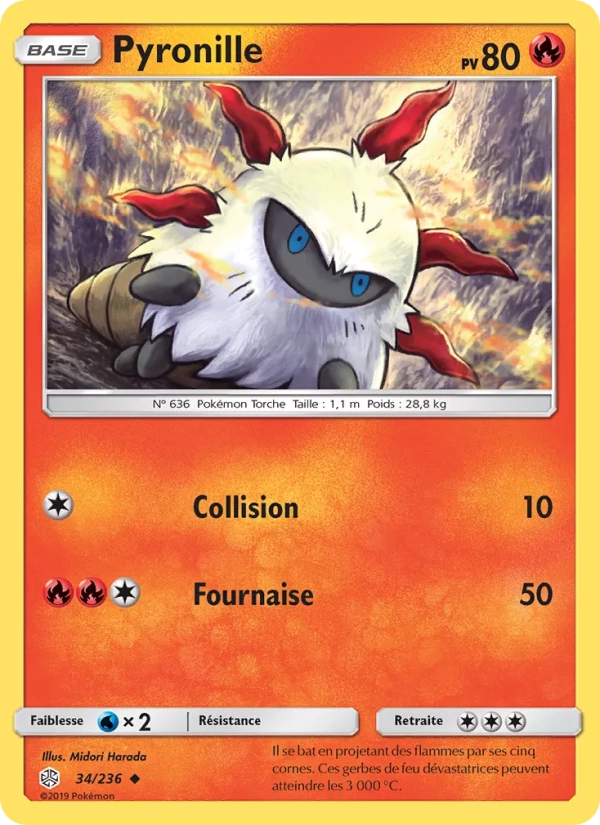 34/236 Pyronille REVERSE - Éclipse Cosmique