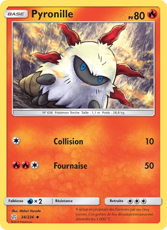 34/236 Pyronille REVERSE - Éclipse Cosmique