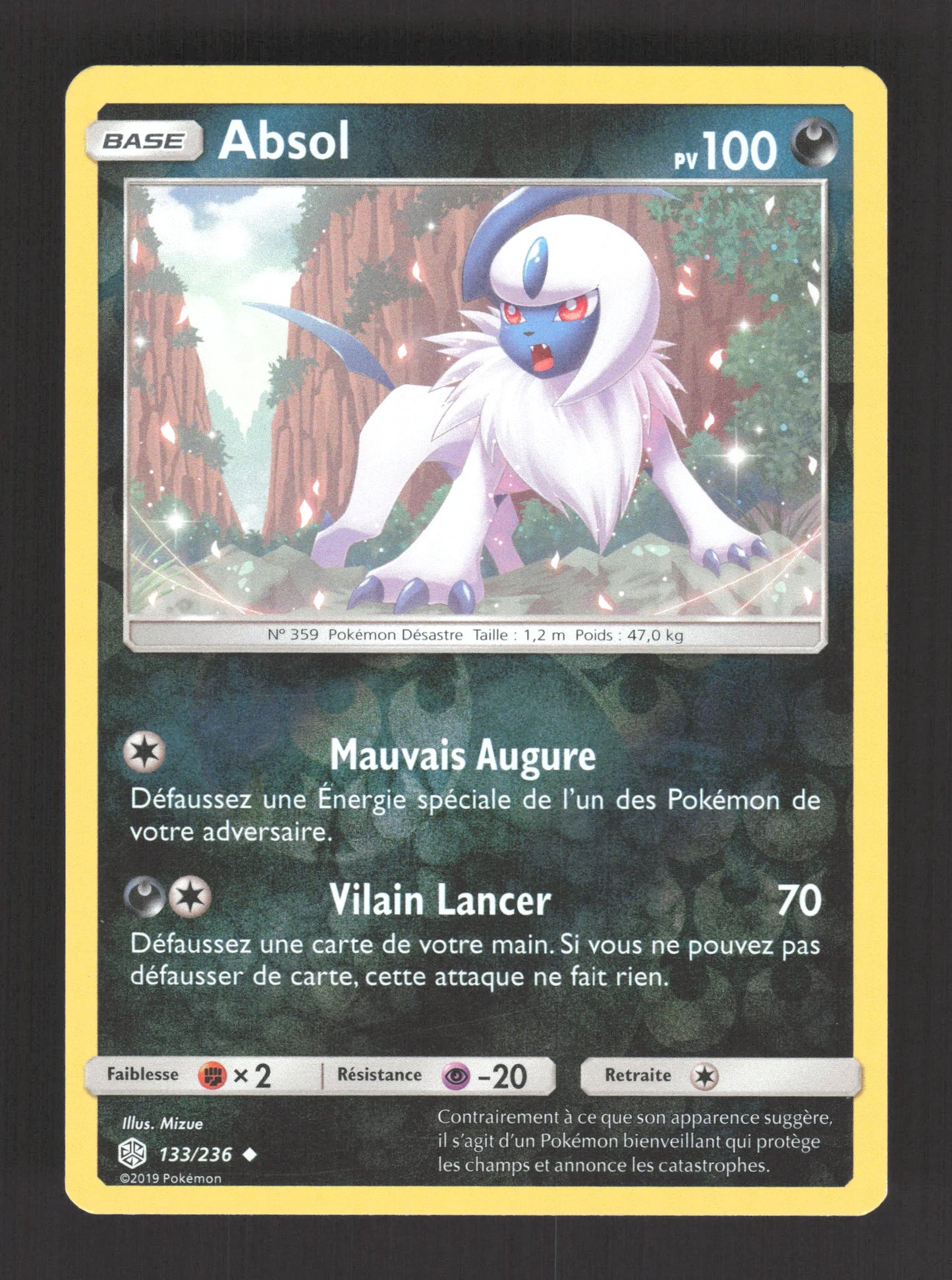 133/236 Absol REVERSE - Éclipse Cosmique
