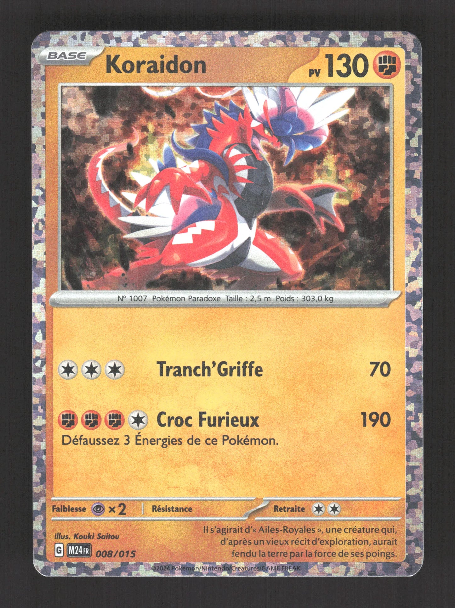 008/015 Koraidon HOLO - Promo McDonald's 2024