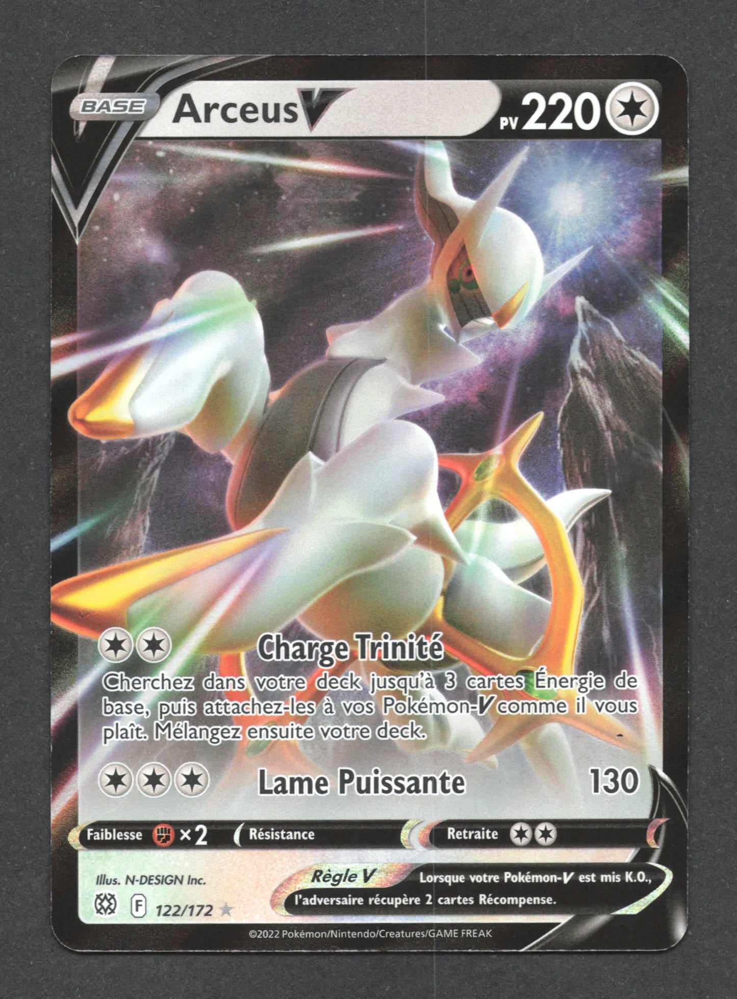 122/172 Arceus V - Stars Étincelantes
