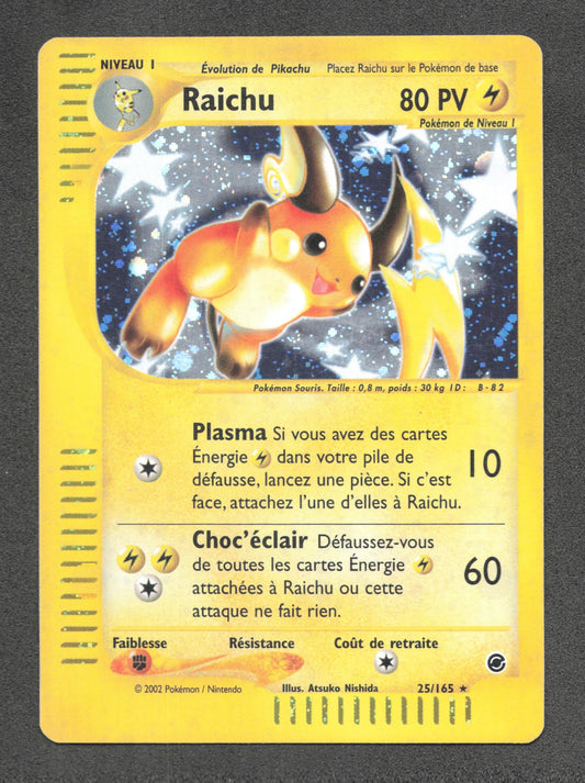 25/165 Raichu HOLO - Expedition