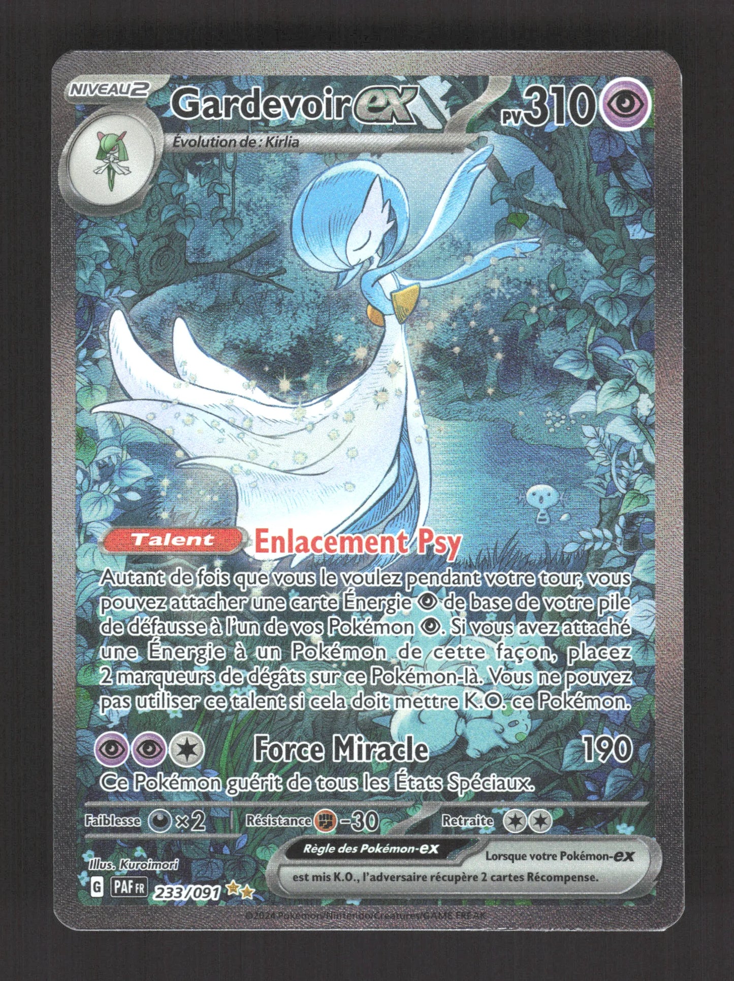 233/091 Gardevoir EX - Destinées de Paldea