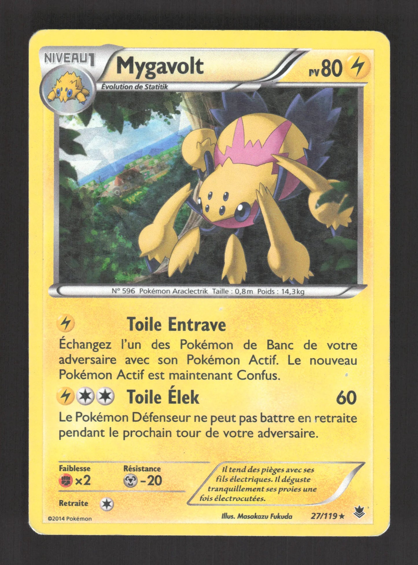 27/119 Mygavolt HOLO MOSAIQUE - Vigueur Spectrale