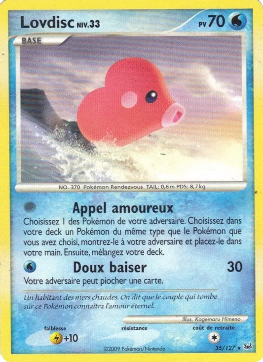 35/127 Lovdisc RARE - Platine