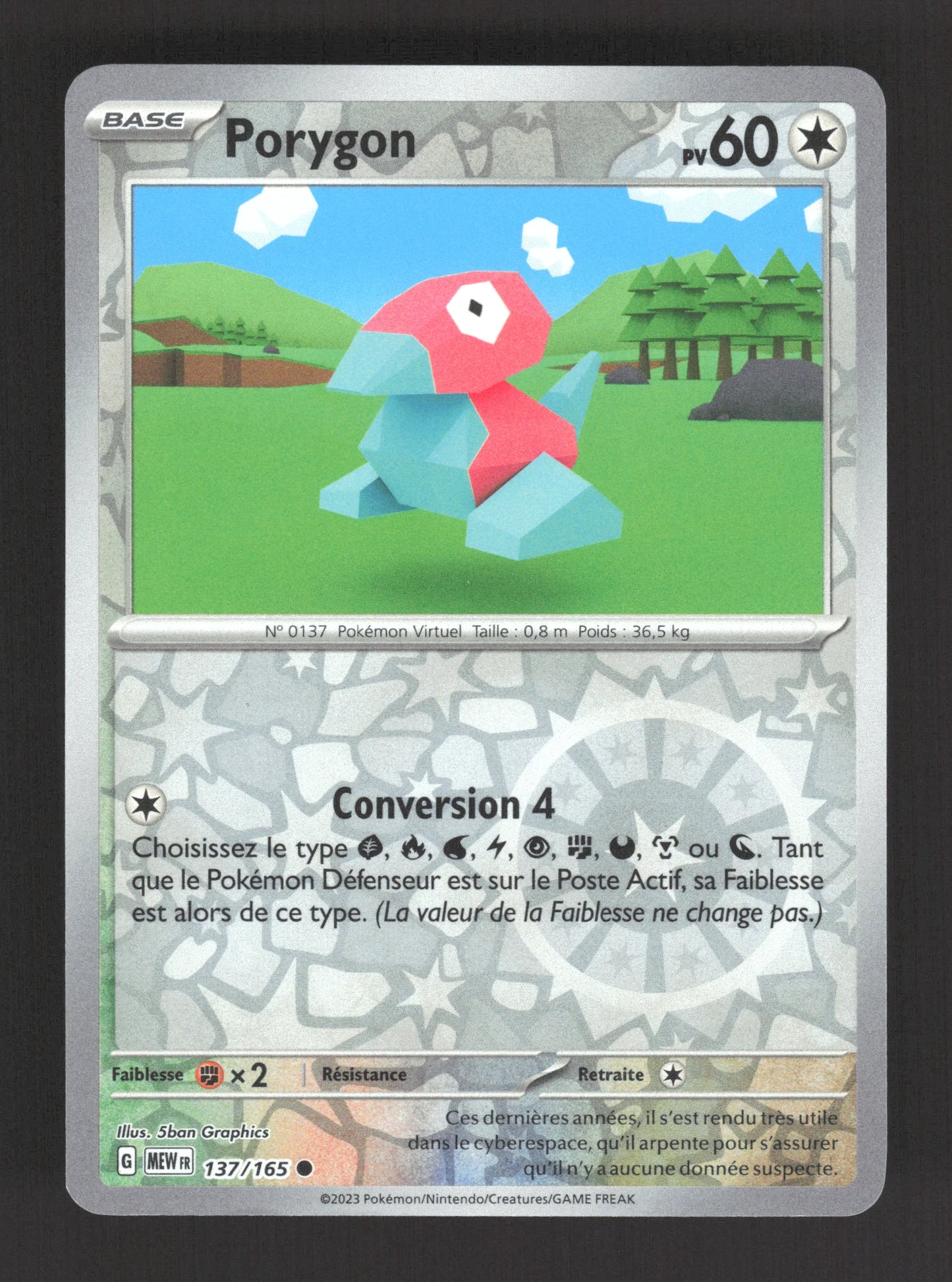 137/165 Porygon REVERSE - 151