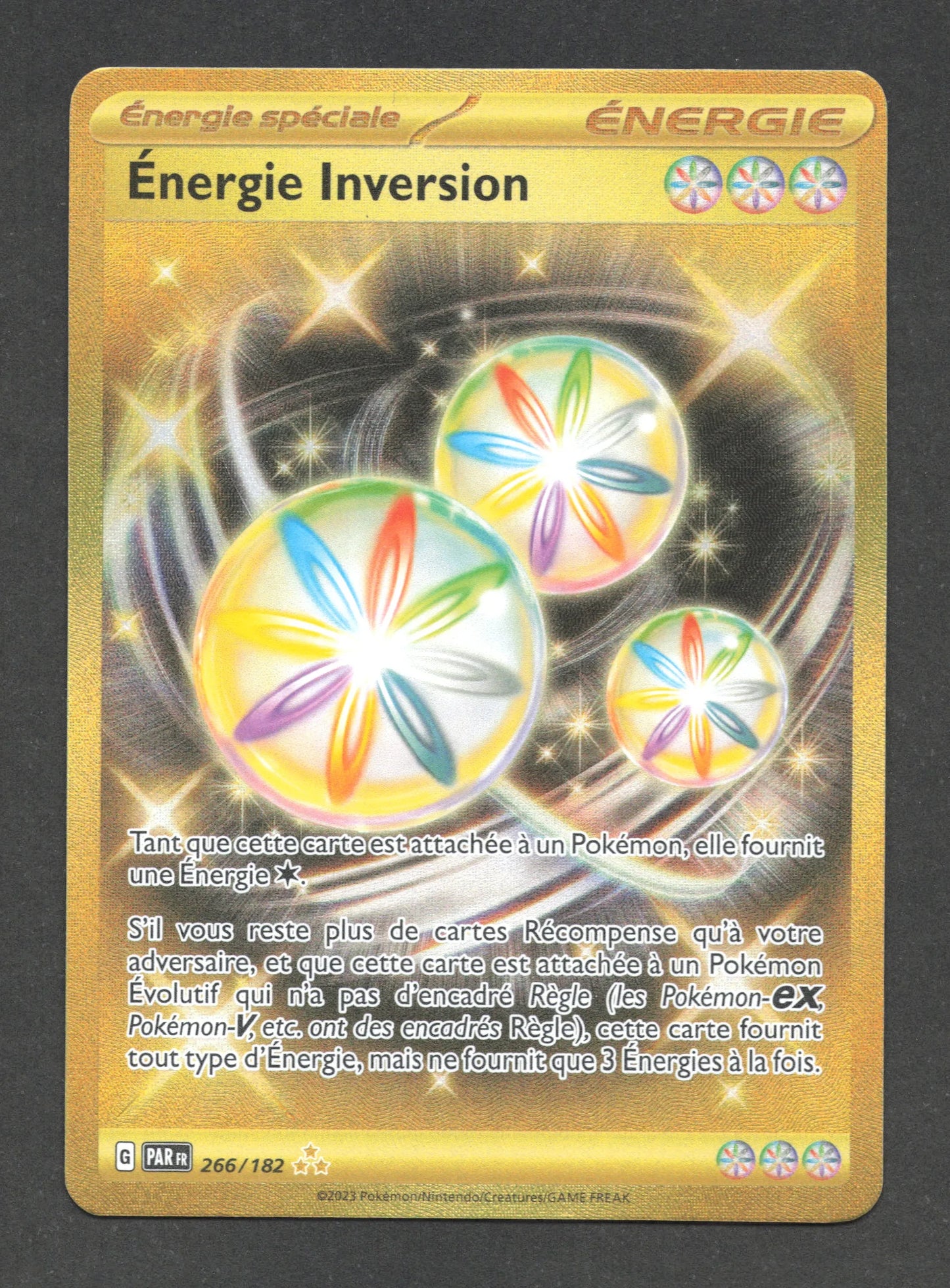 266/182 Energie Inversion DRESSEUR - Faille Paradoxe