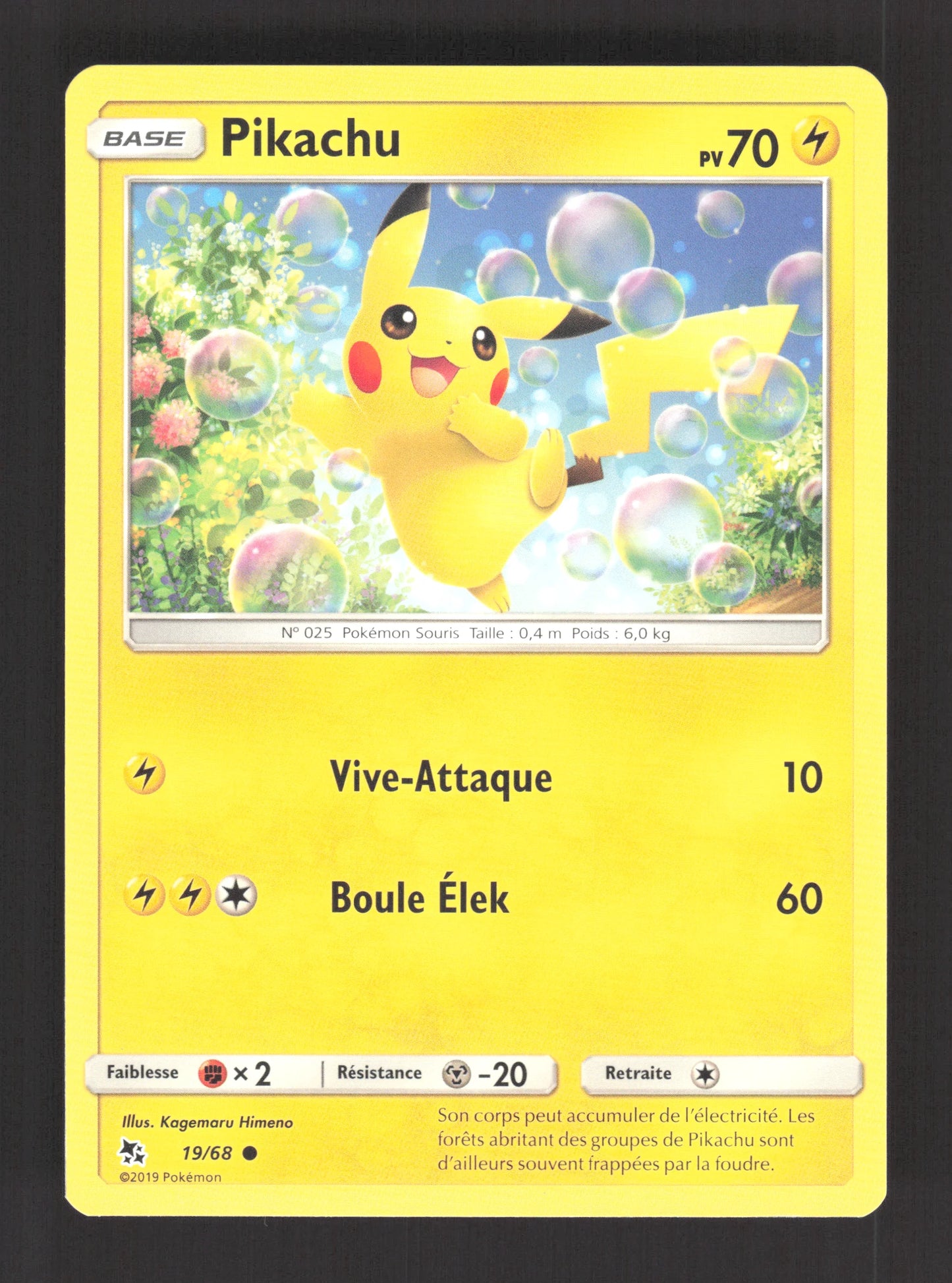19/68 Pikachu CO - Destinées Occultes
